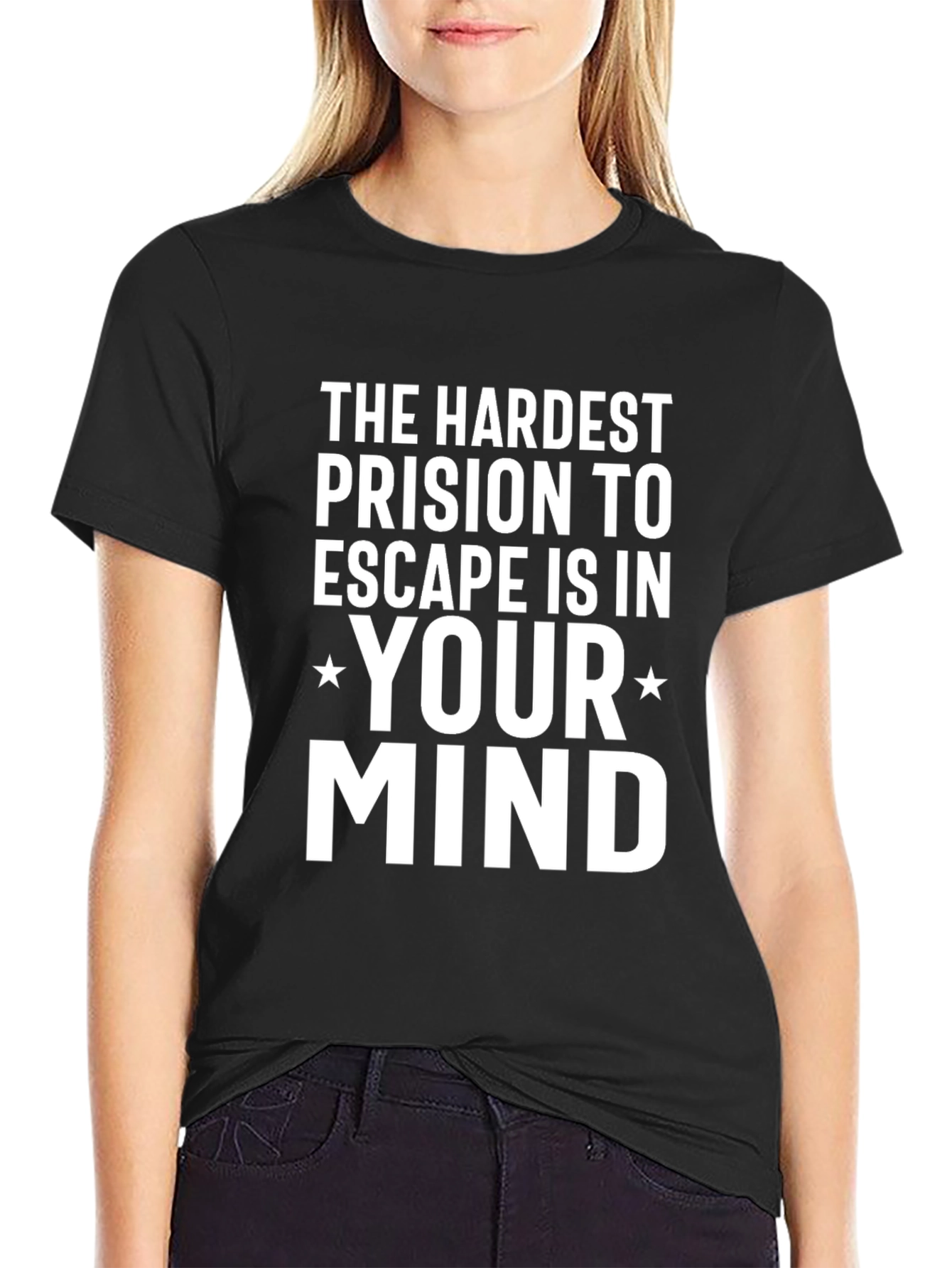 Mind Prison Graphic T-Shirt - Motivational Tee