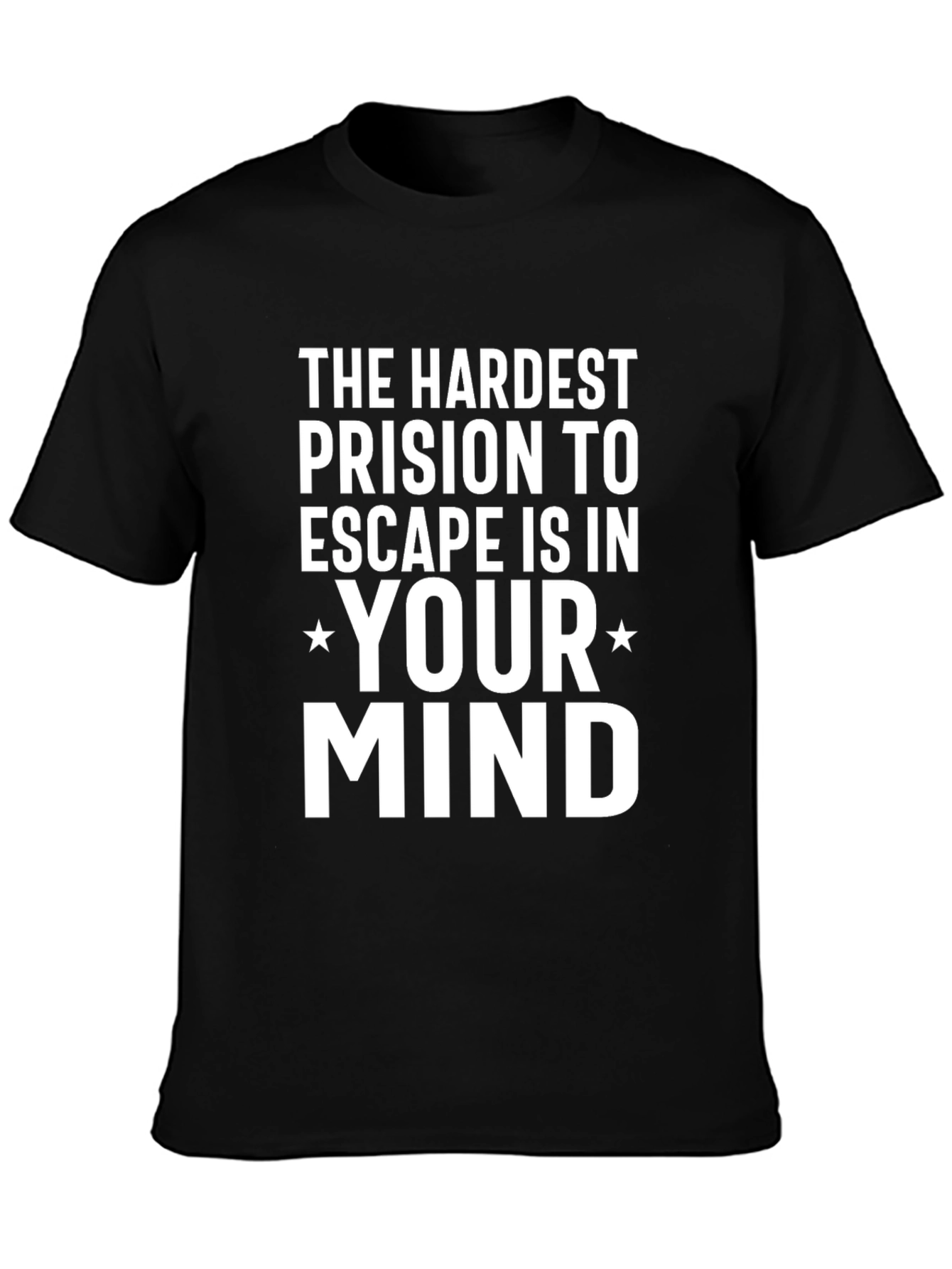 Mind Prison Graphic T-Shirt - Motivational Tee