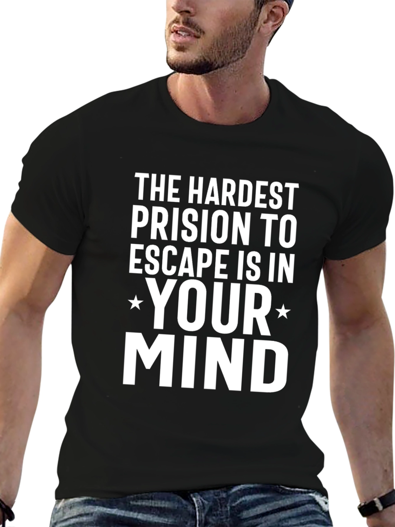 Mind Prison Graphic T-Shirt - Motivational Tee