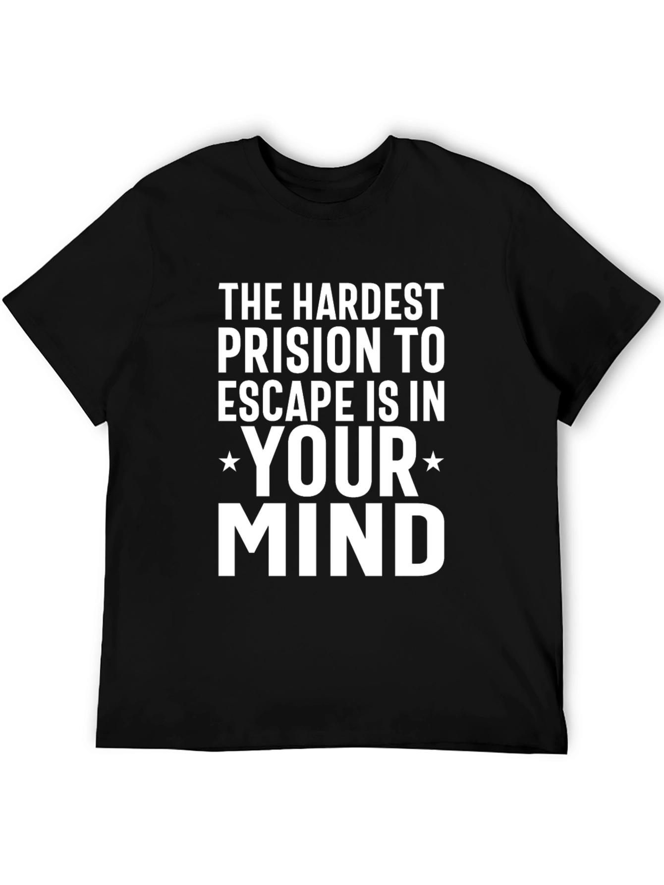 Mind Prison Graphic T-Shirt - Motivational Tee