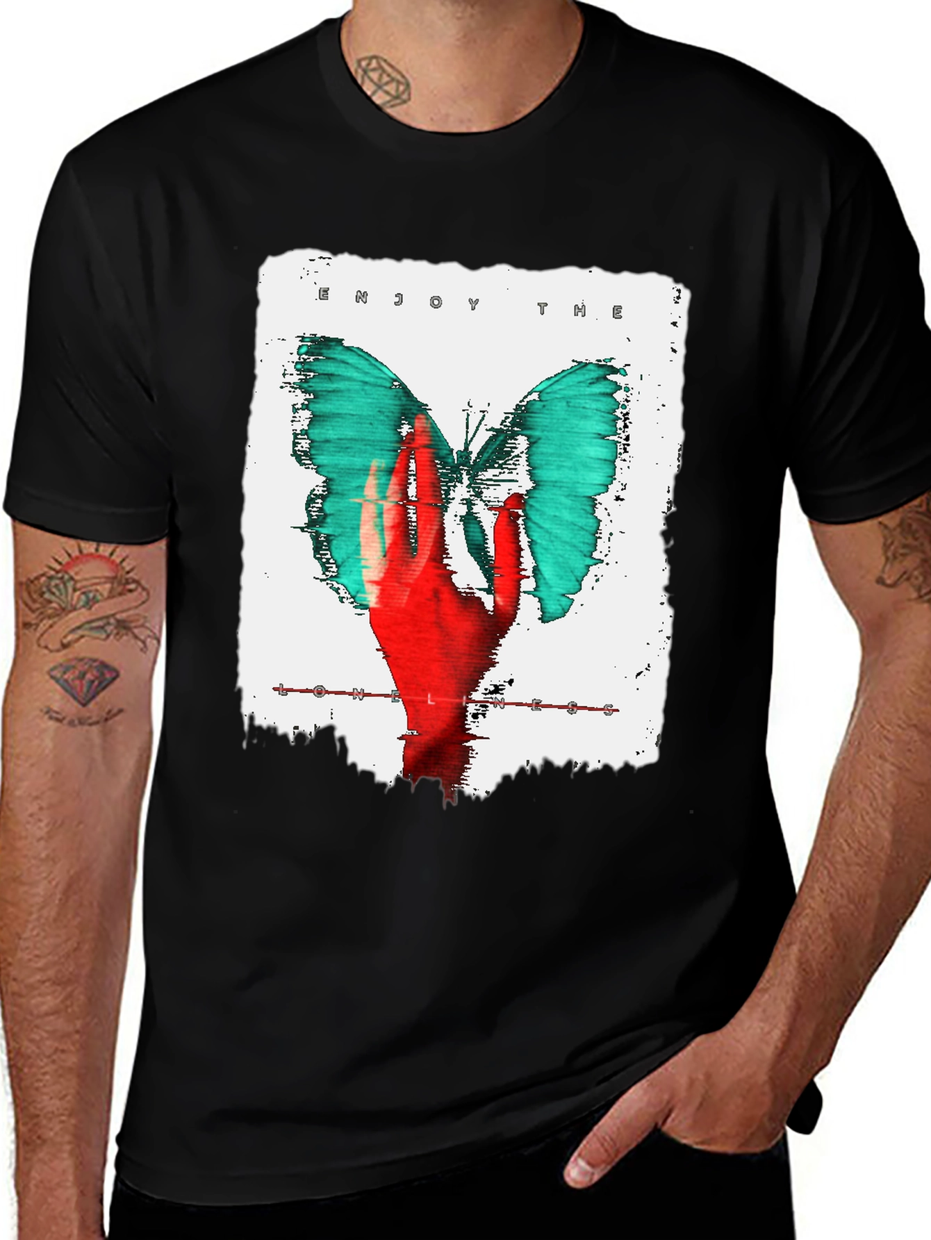 Enjoy The Silence Graphic T-Shirt