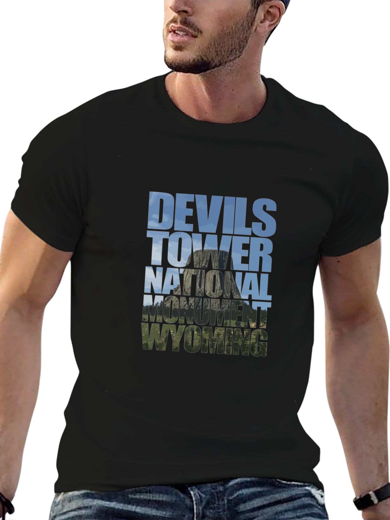 Devils Tower National Monument Wyoming T-Shirt