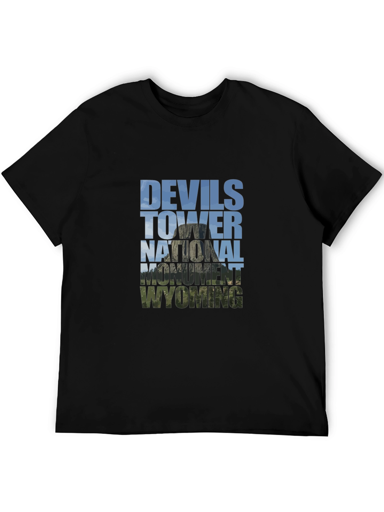 Devils Tower National Monument Wyoming T-Shirt