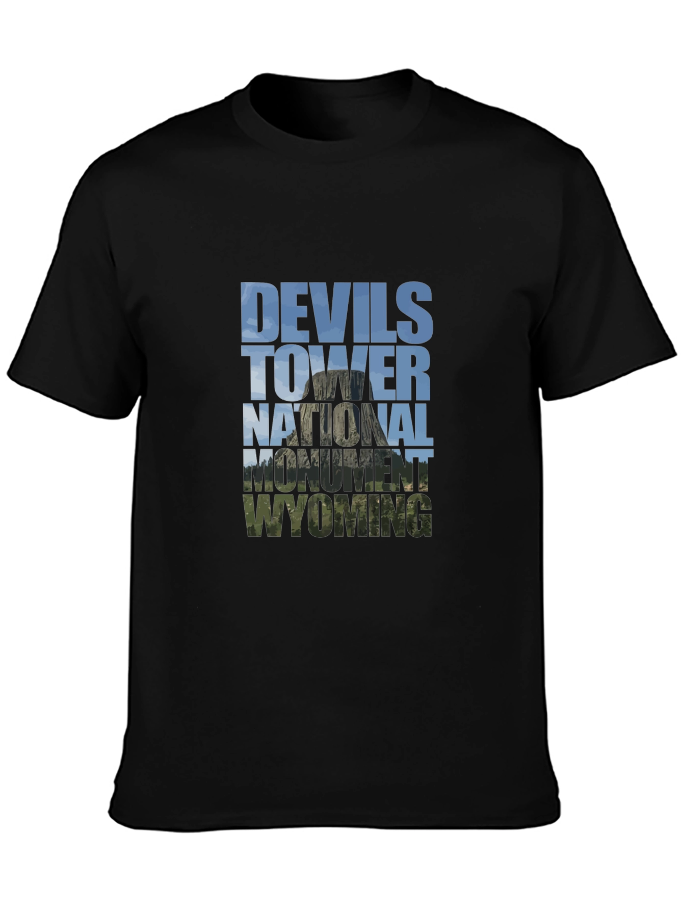 Devils Tower National Monument Wyoming T-Shirt