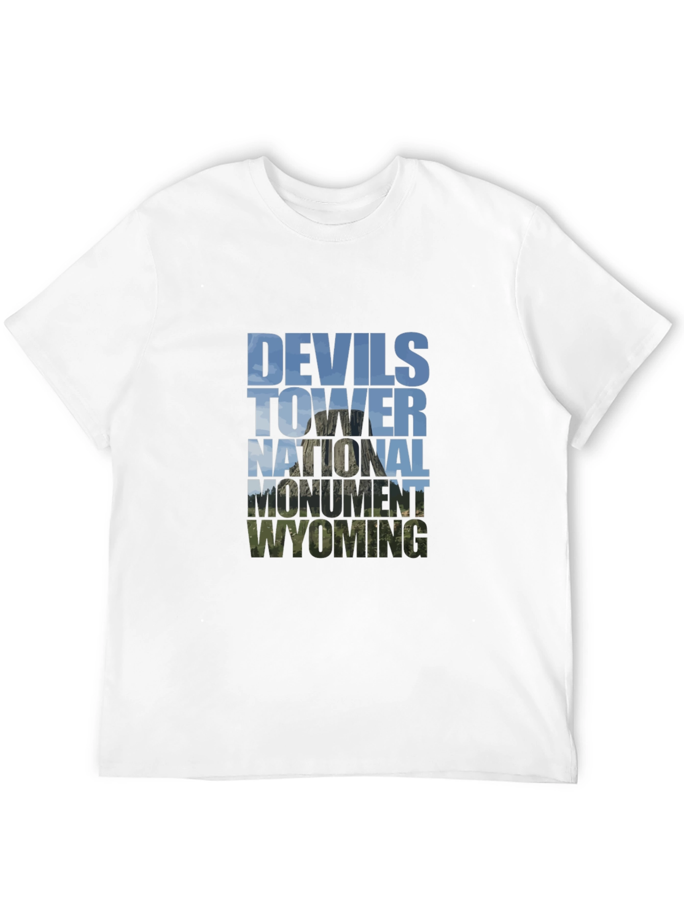 Devils Tower National Monument Wyoming T-Shirt