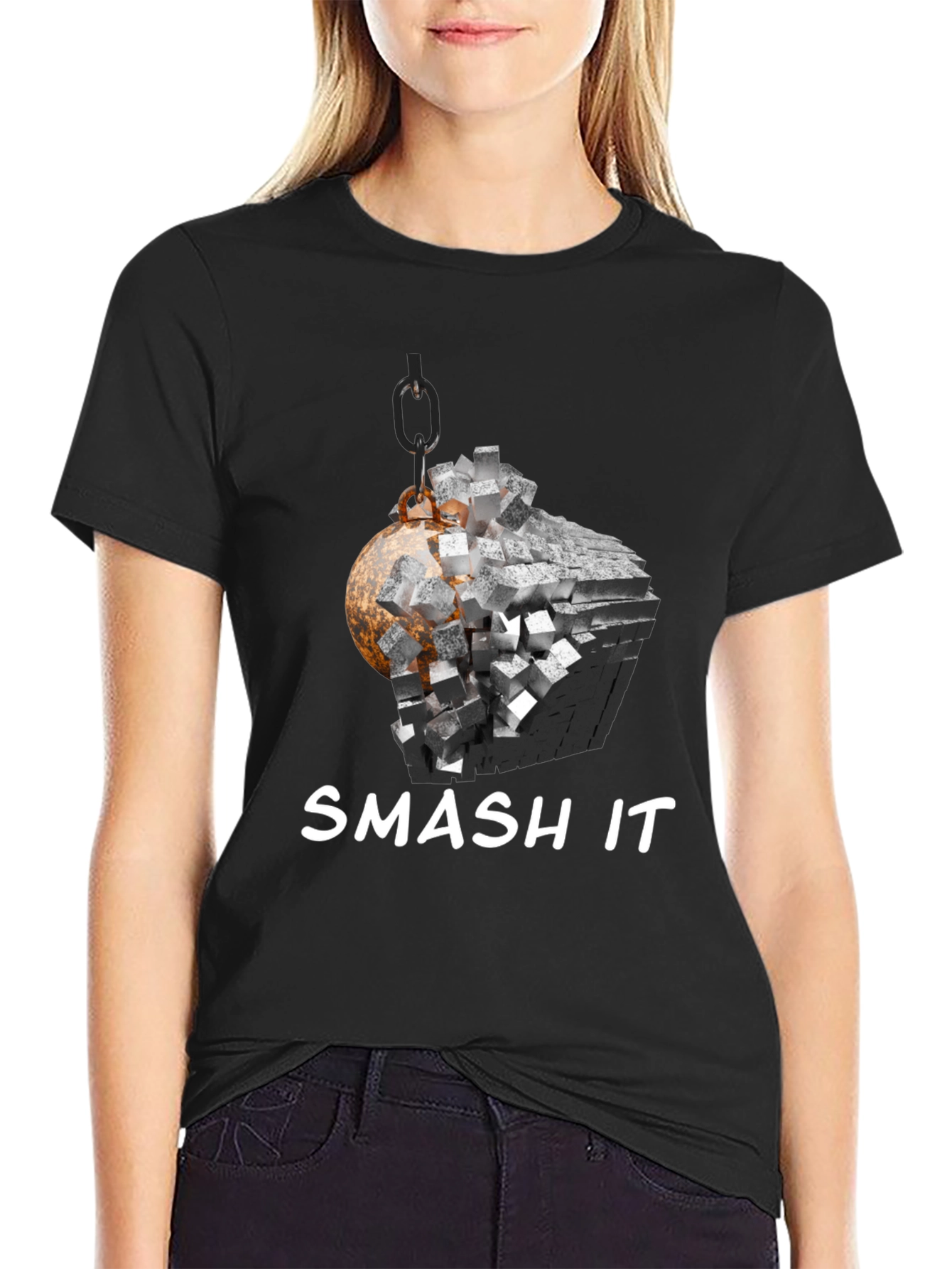 Smash It Graphic Tee - Demolition Crew T-Shirt