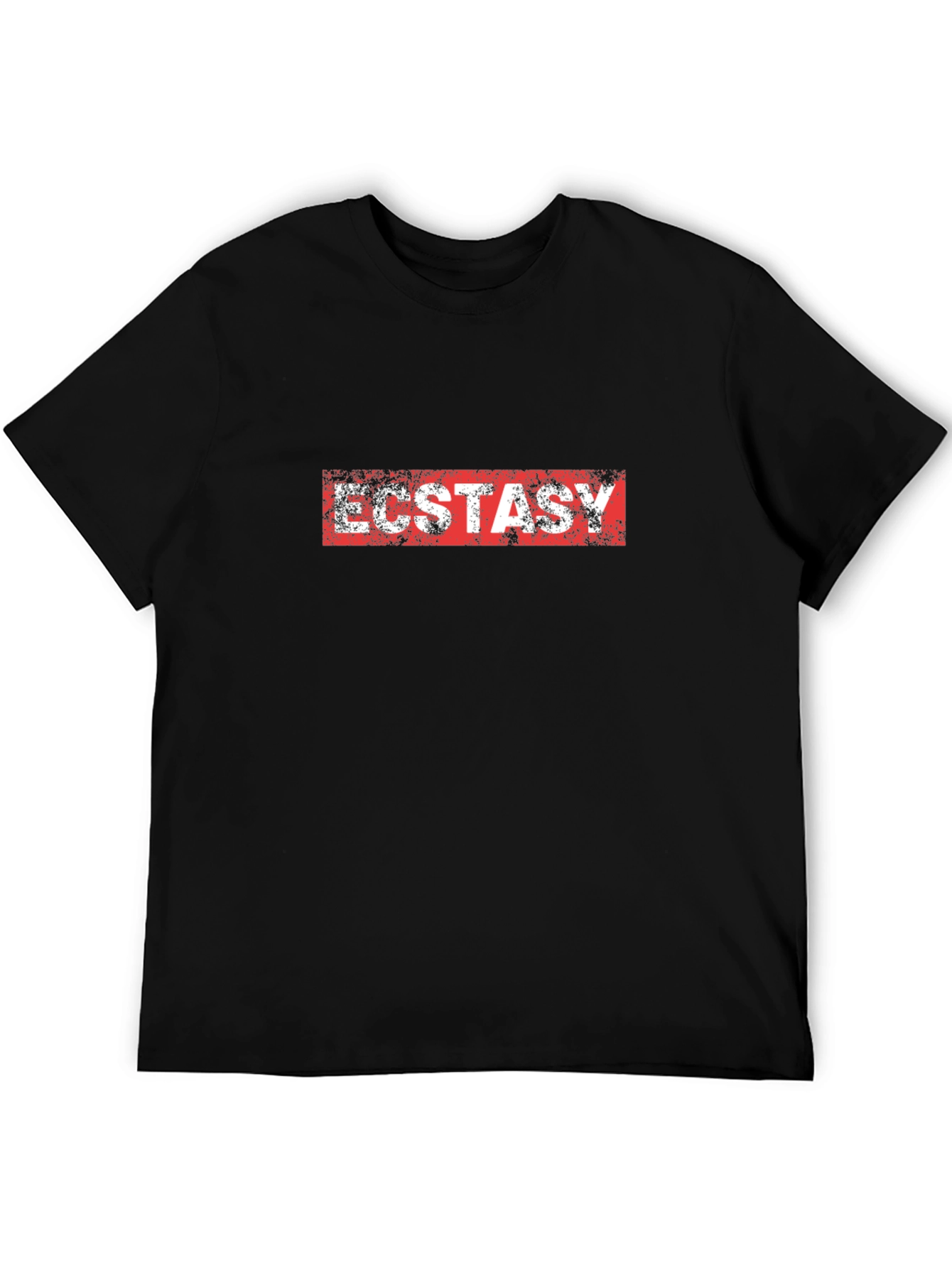 Ecstasy Graphic Print Crew Neck T-Shirt