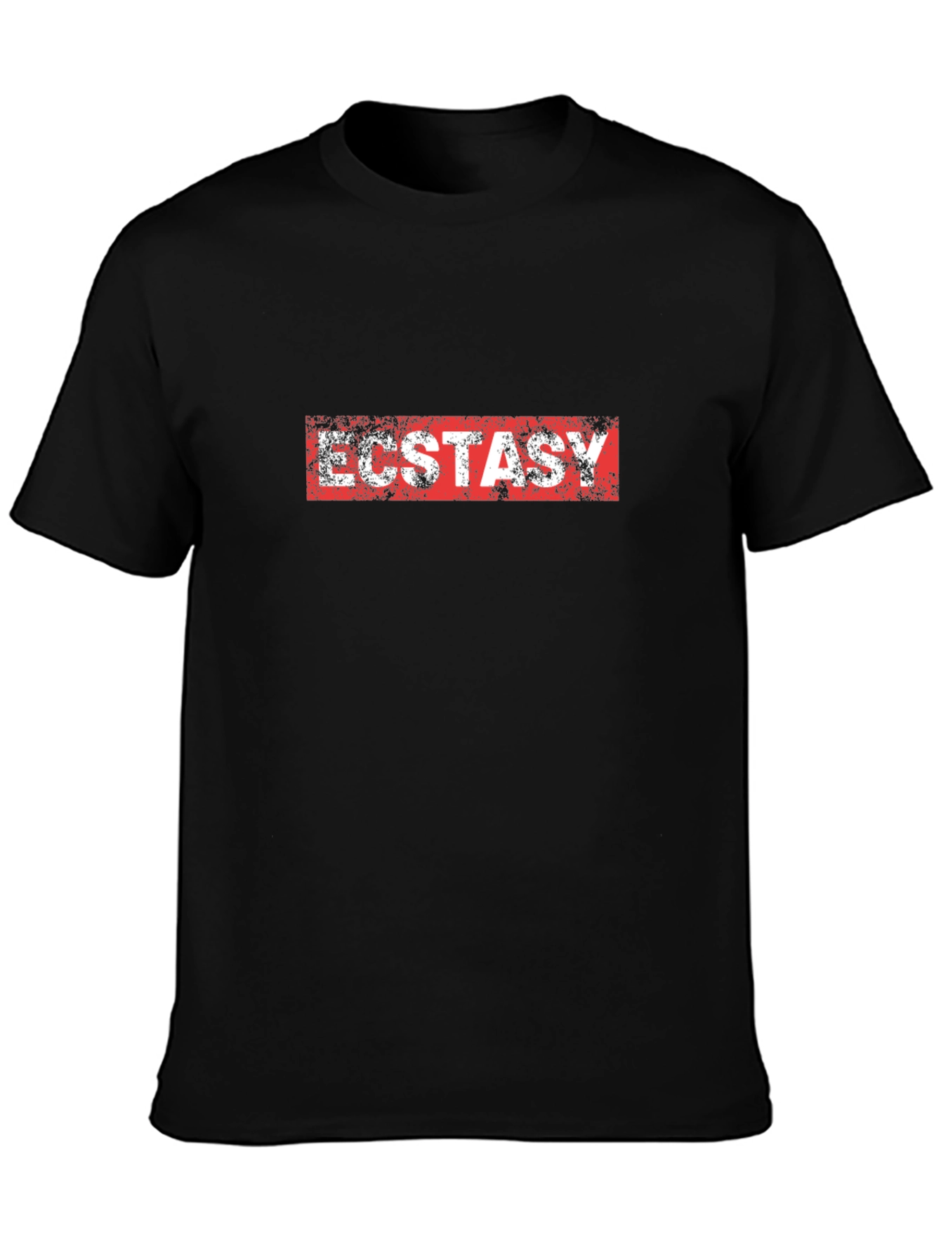 Ecstasy Graphic Print Crew Neck T-Shirt
