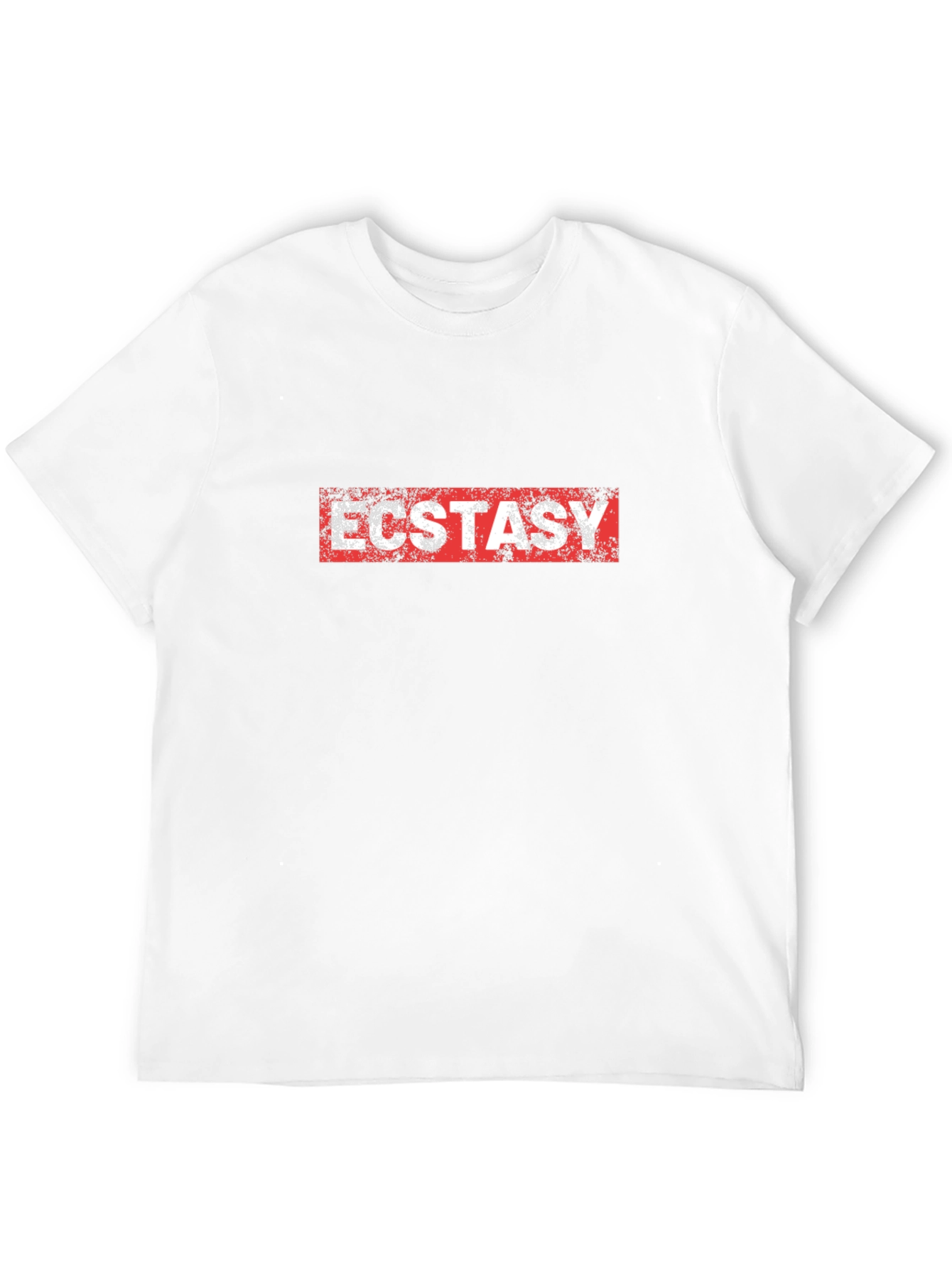Ecstasy Graphic Print Crew Neck T-Shirt