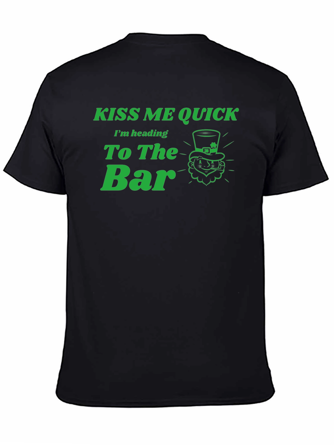Kiss Me Quick St. Patricks Day Bar T-Shirt