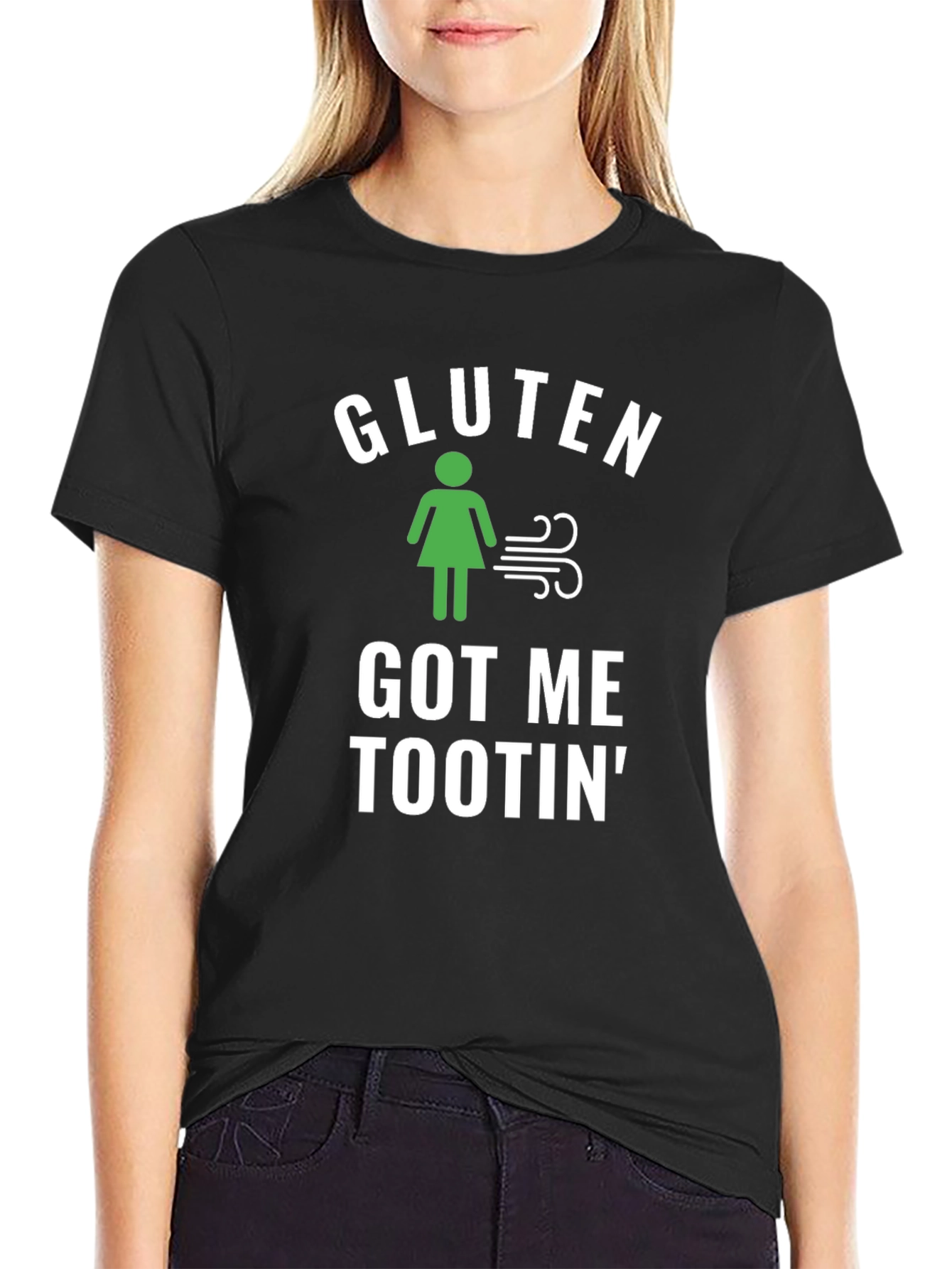 Gluten Got Me Tootin Graphic Tee