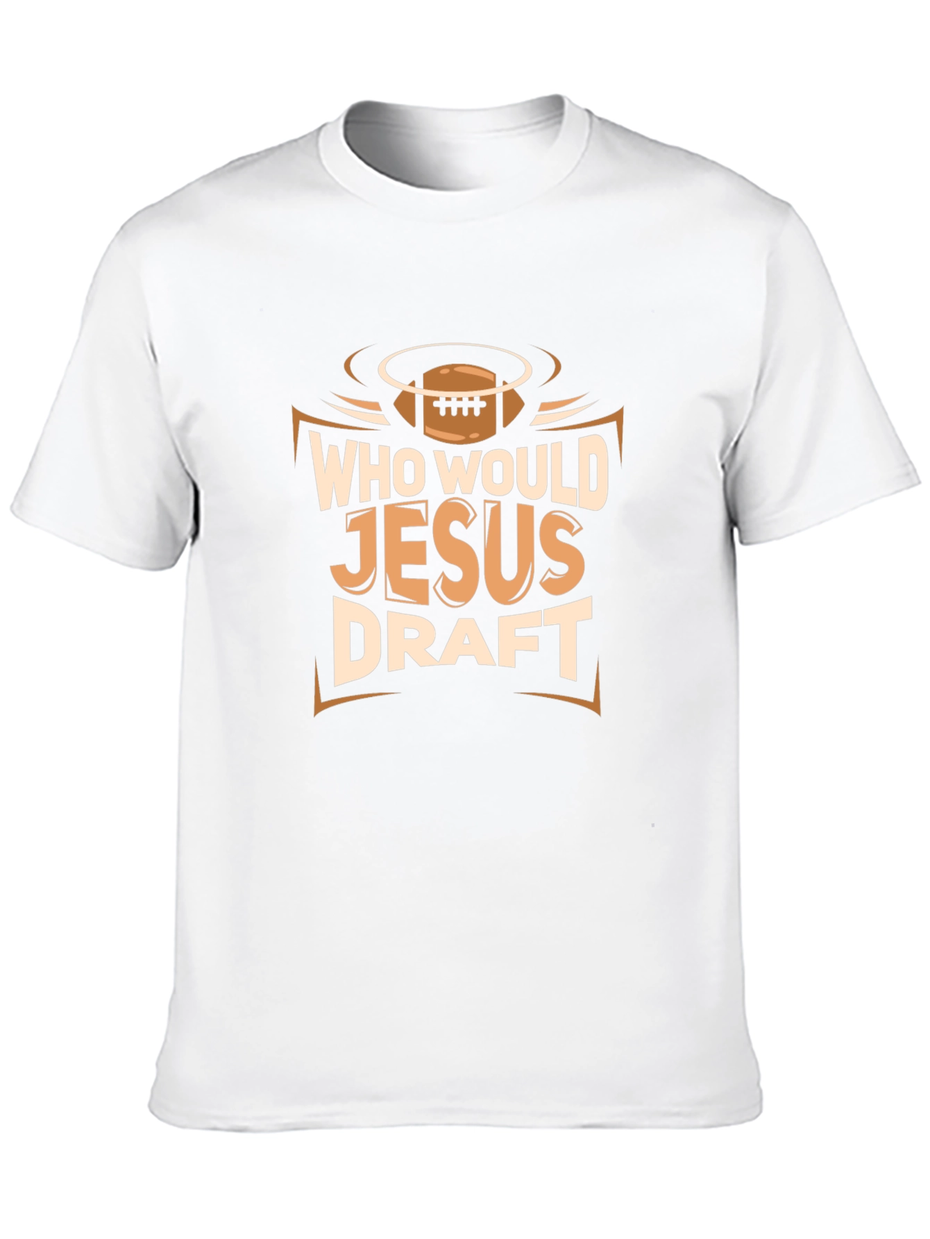 Who Would Jesus Draft? Graphic T-Shirt