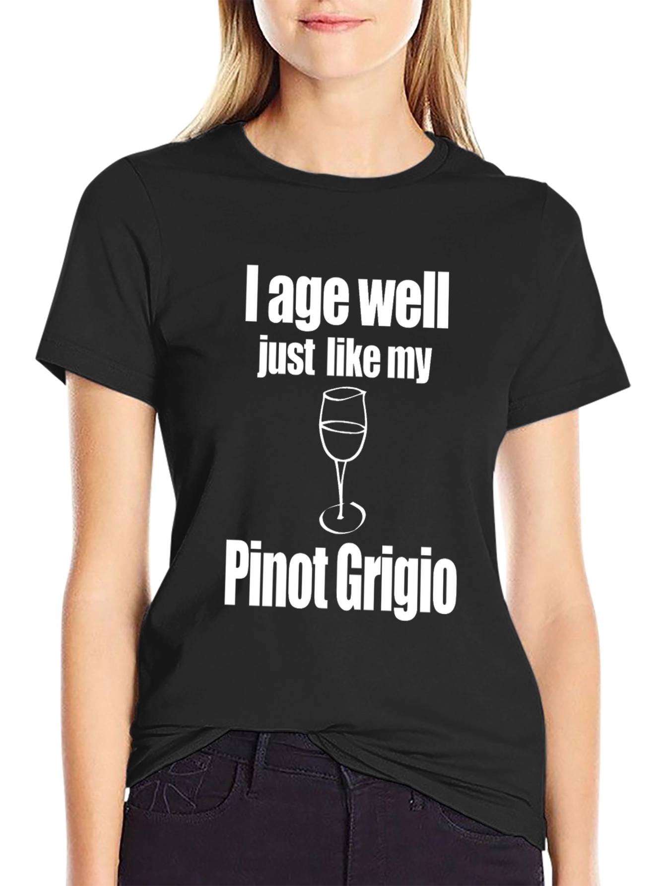 I Age Well Pinot Grigio Graphic T-Shirt