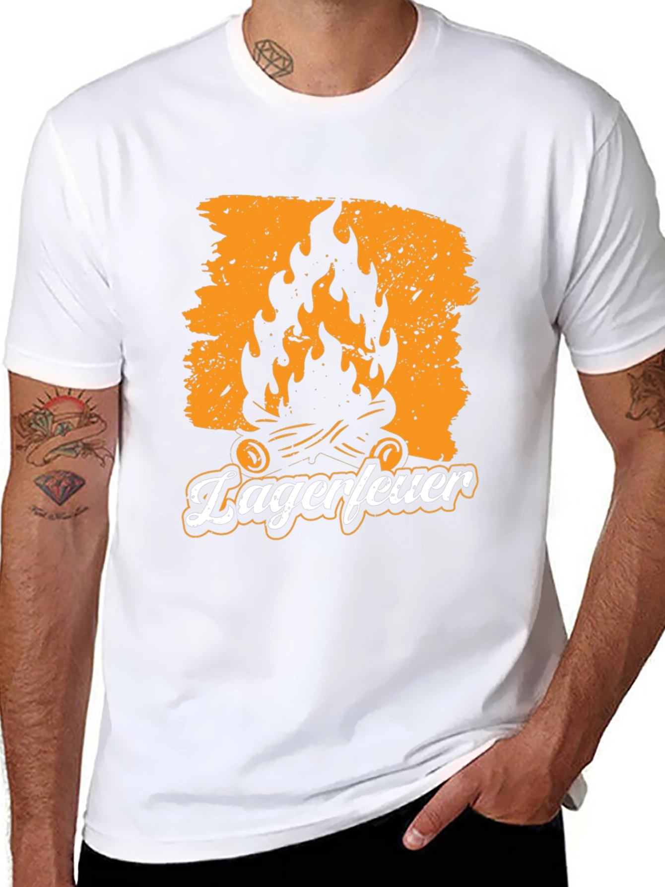 Lagerfeuer Bonfire Graphic T-Shirt