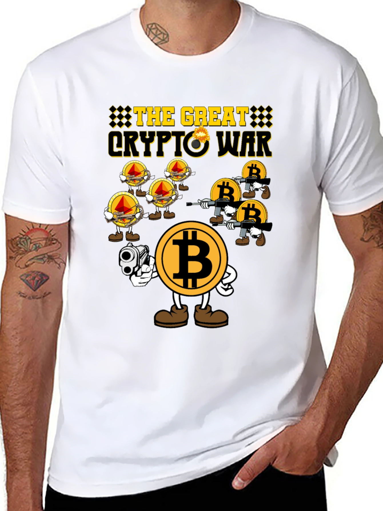 The Great Crypto War Black T-Shirt