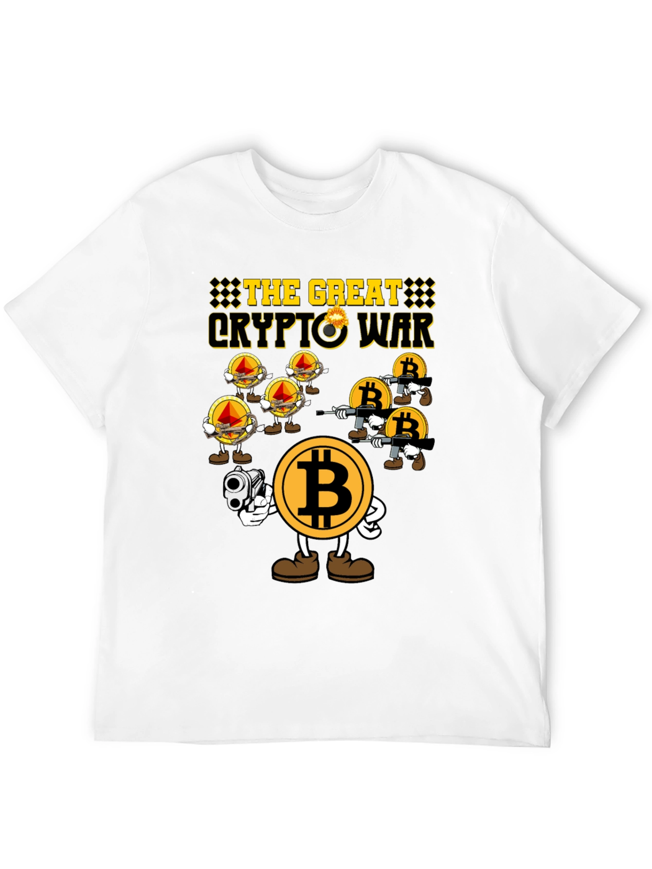 The Great Crypto War Black T-Shirt