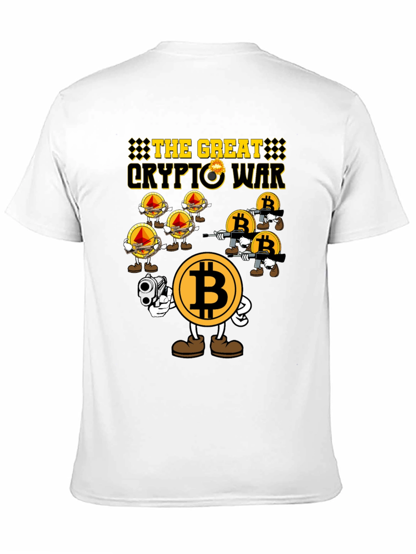The Great Crypto War Black T-Shirt