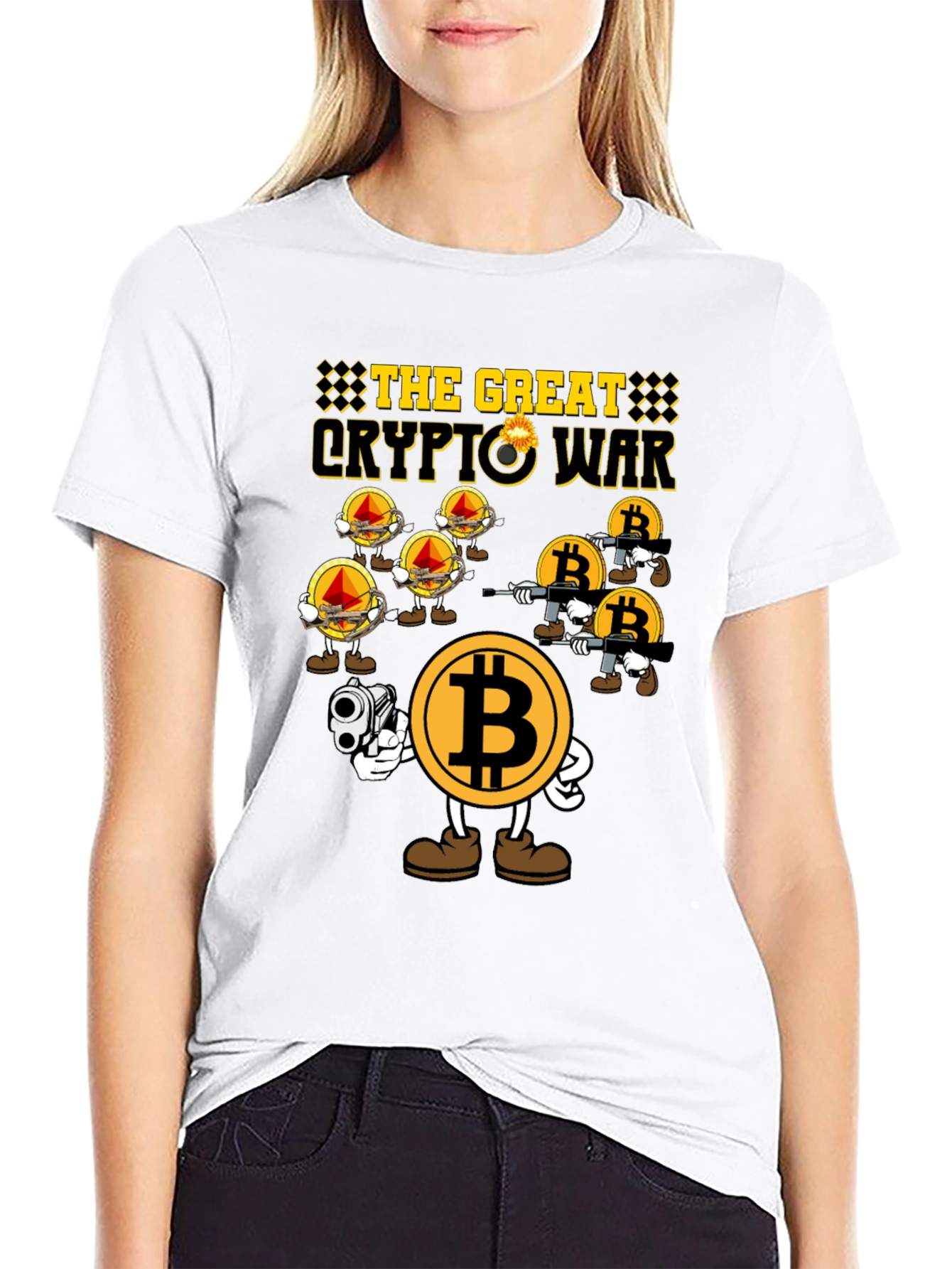 The Great Crypto War Black T-Shirt