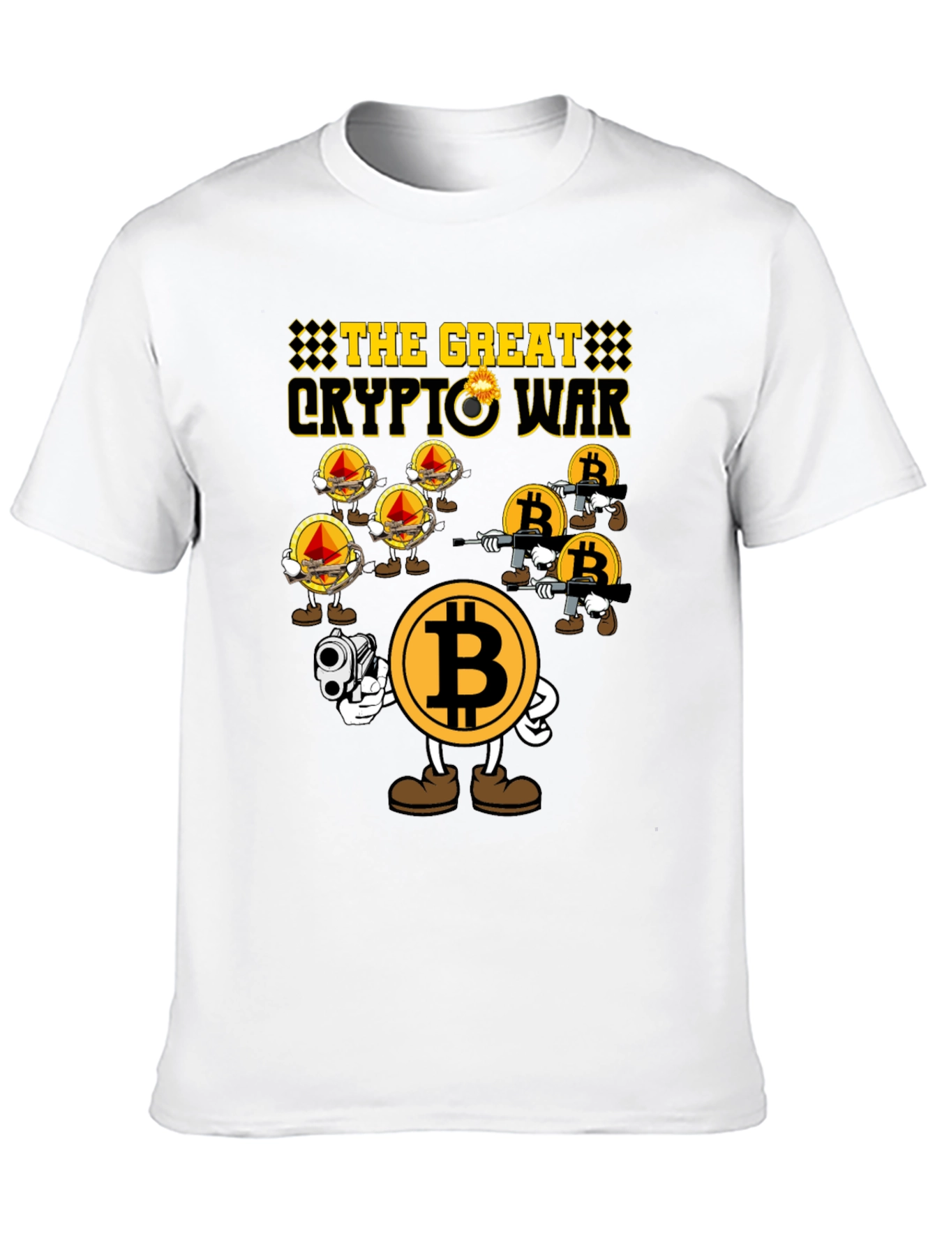 The Great Crypto War Black T-Shirt