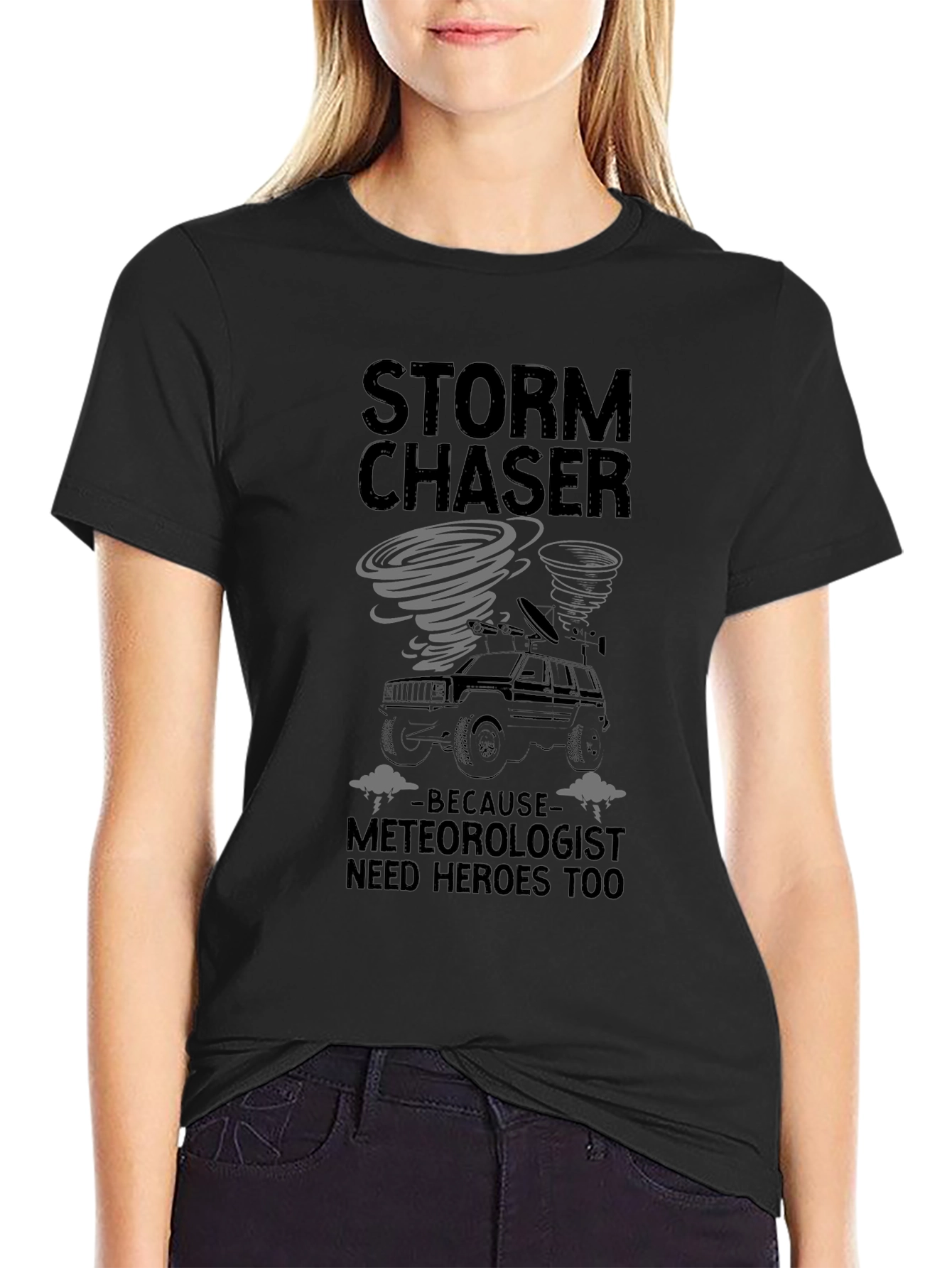 Storm Chaser T-Shirt - Meteorologist Hero Tee
