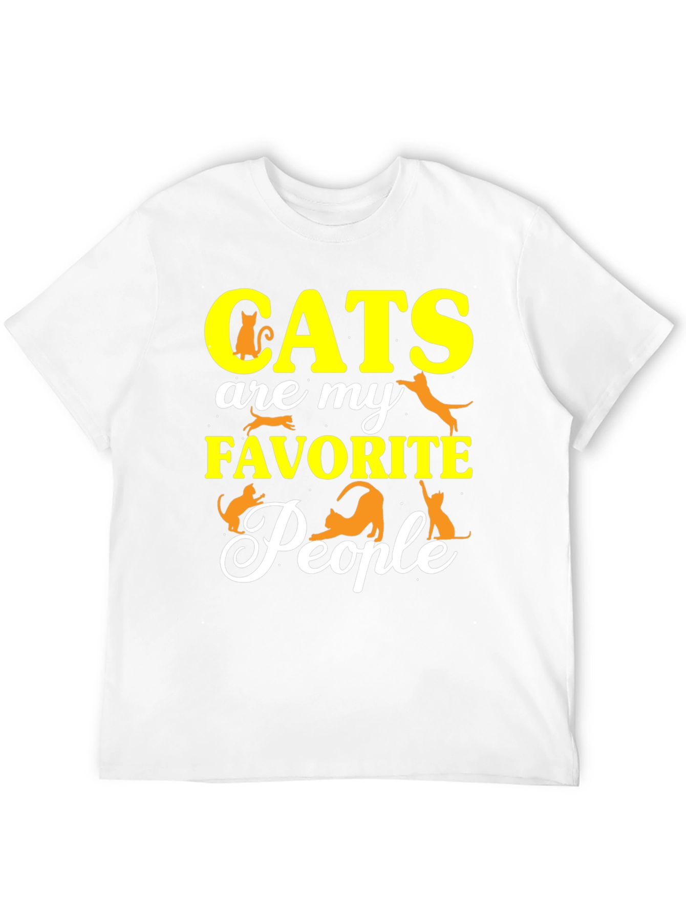 Cats Are My Favorite People T-Shirt