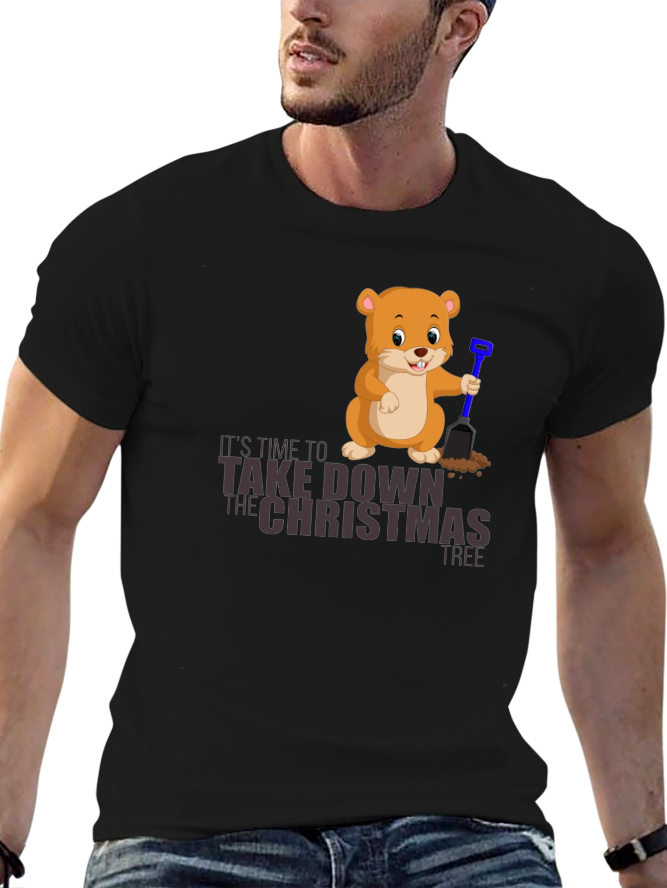 Take Down Christmas Tree Graphic Tee