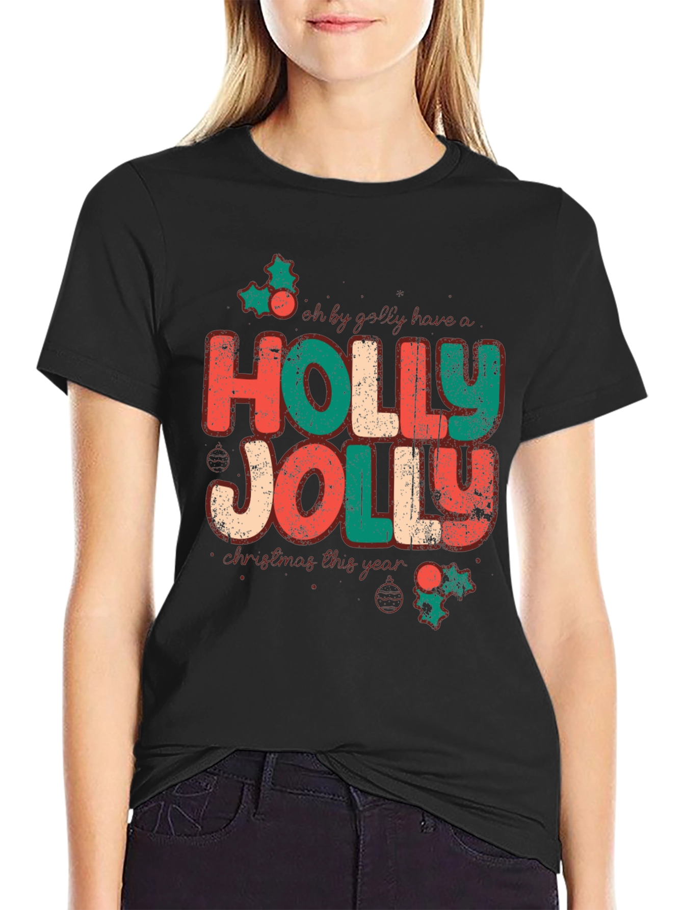 Holly Jolly Christmas T-Shirt
