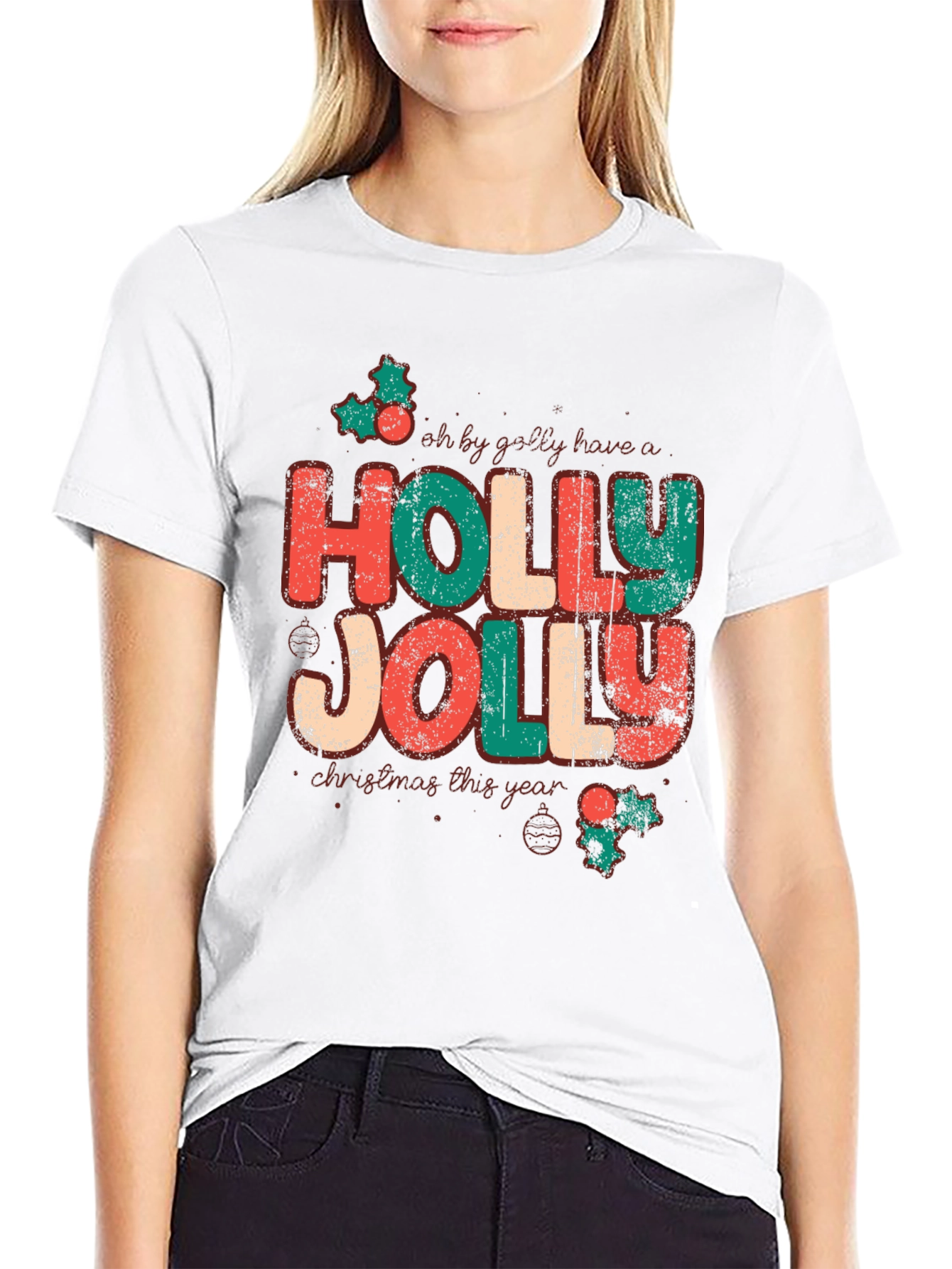Holly Jolly Christmas T-Shirt
