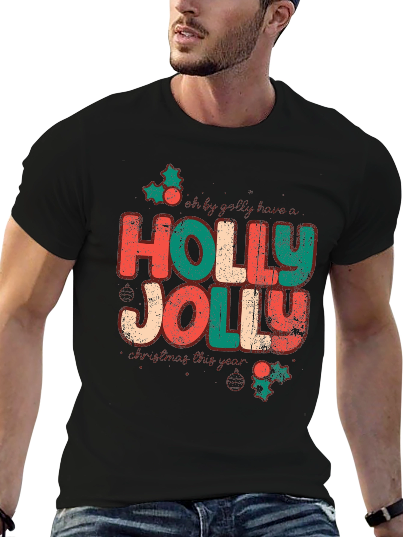 Holly Jolly Christmas T-Shirt