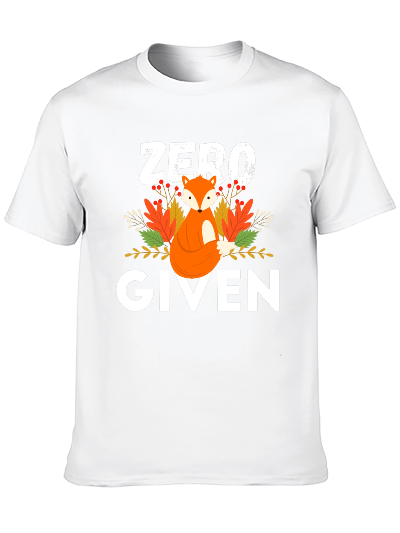 Zero Fox Given Tee - Mens Black Graphic T-Shirt