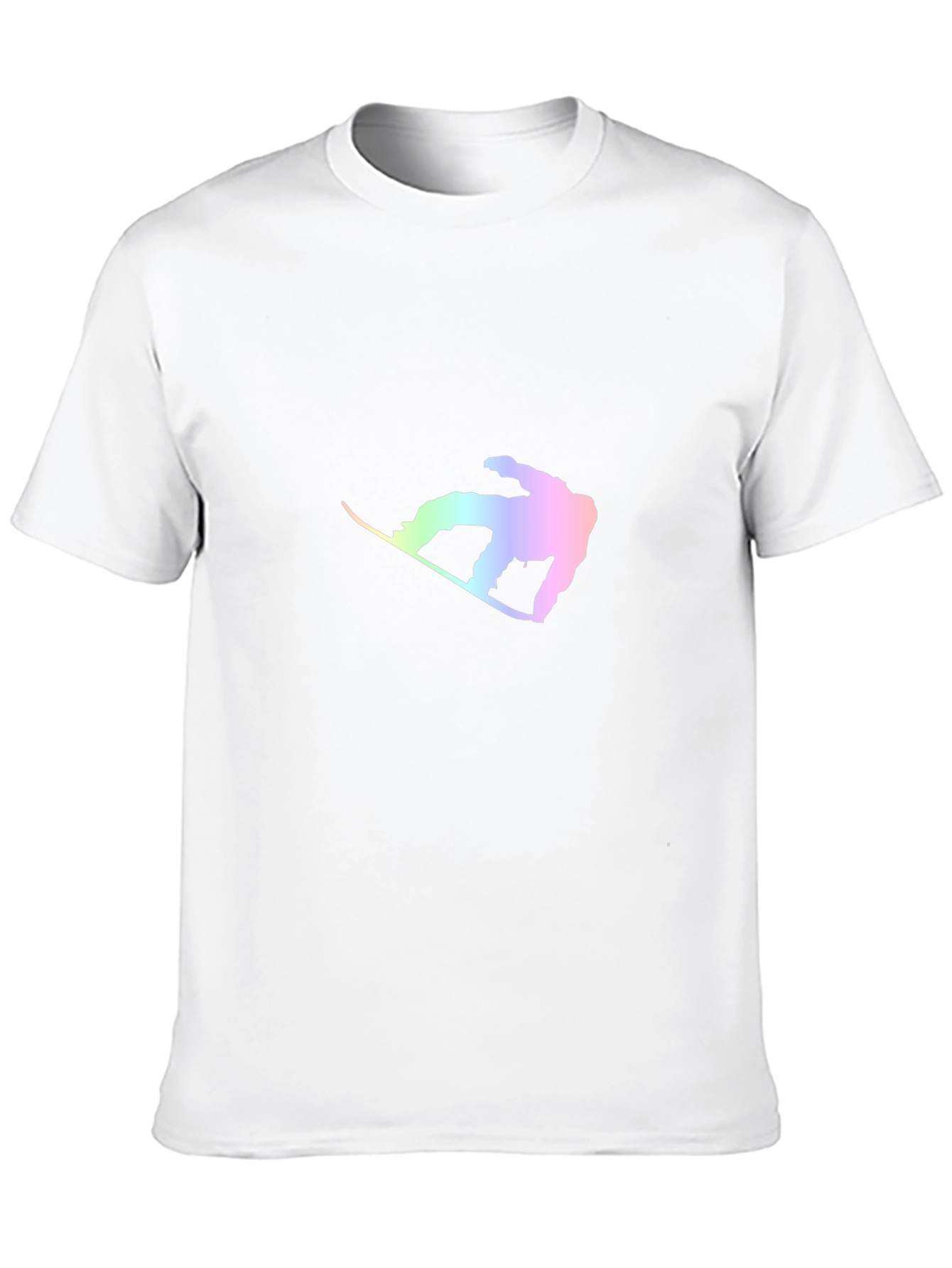 Snowboarder Graphic Tee - Stylish Black T-Shirt