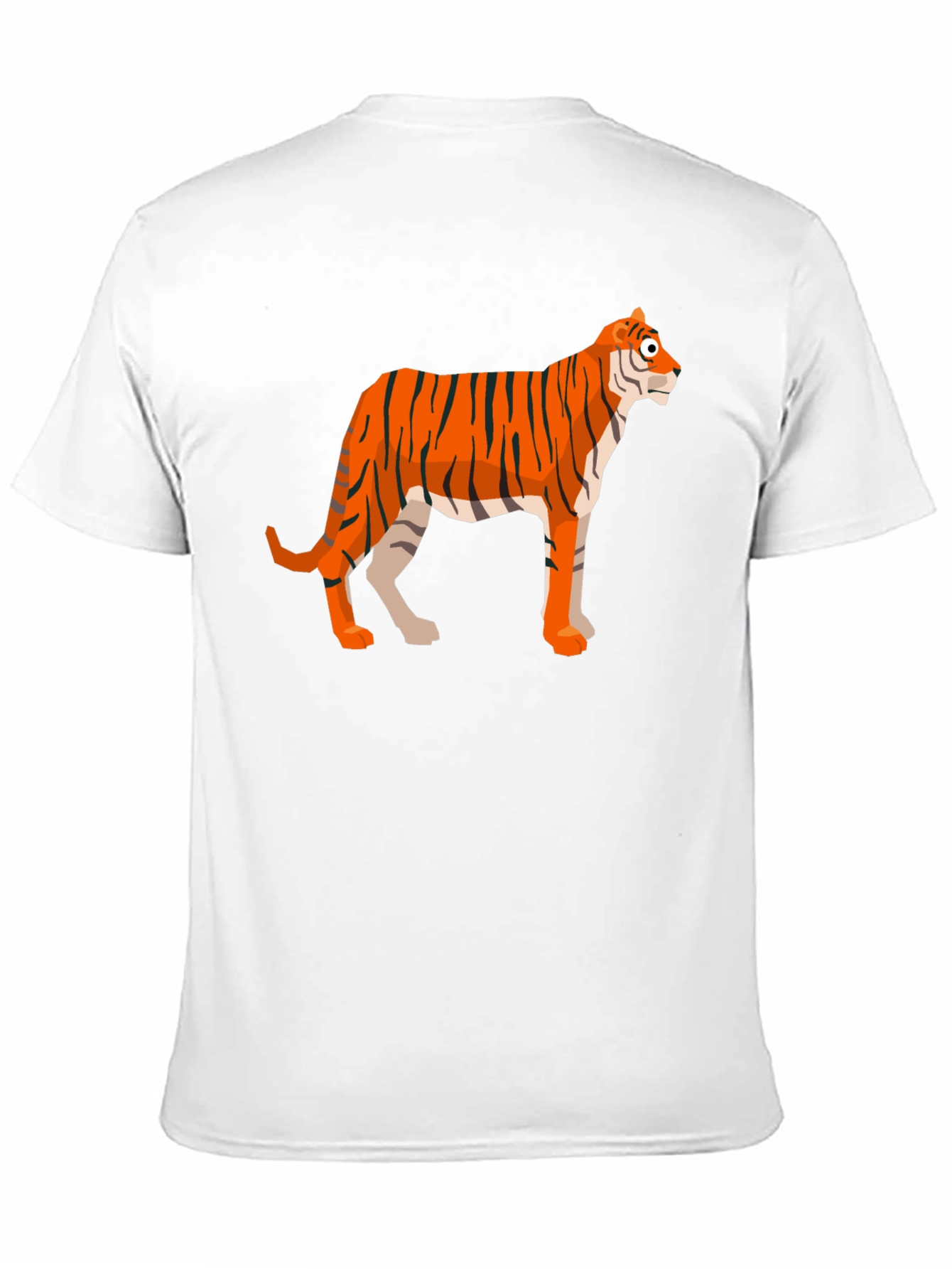 Tiger Graphic T-Shirt - Mens Black Tee