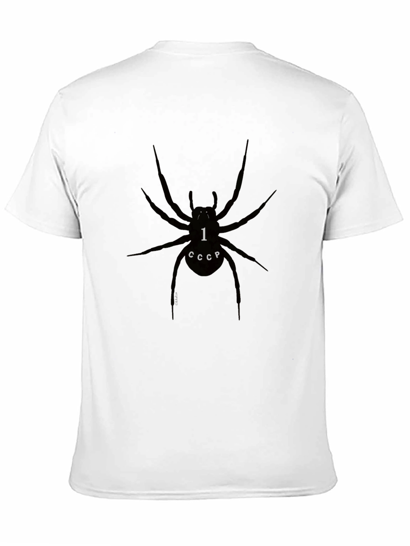 Spider CCCP Graphic Tee - Black T-Shirt
