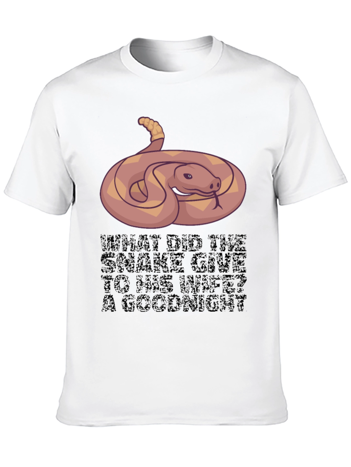 Snake Goodnight Pun T-Shirt