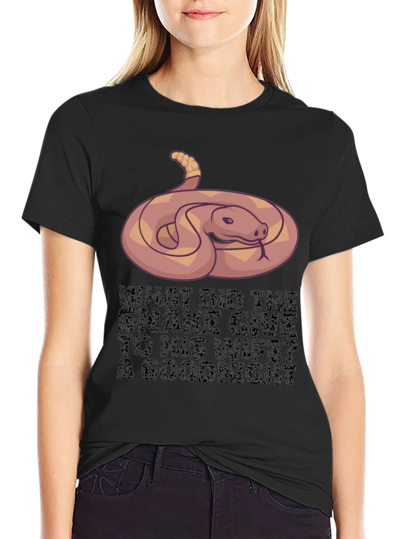 Snake Goodnight Pun T-Shirt