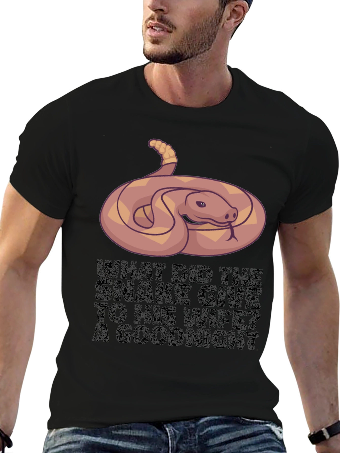 Snake Goodnight Pun T-Shirt