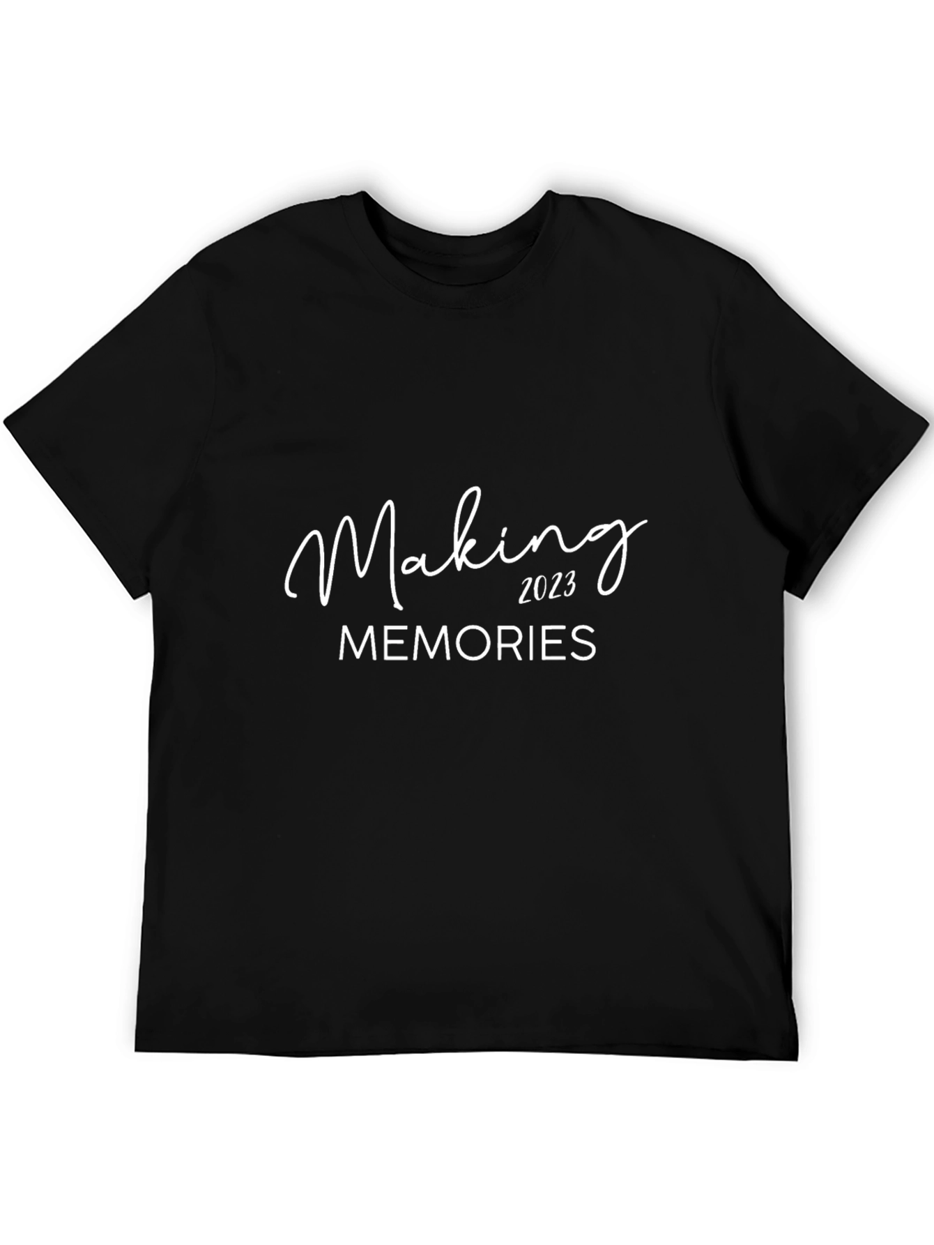 Making Memories 2023 Black Graphic T-Shirt
