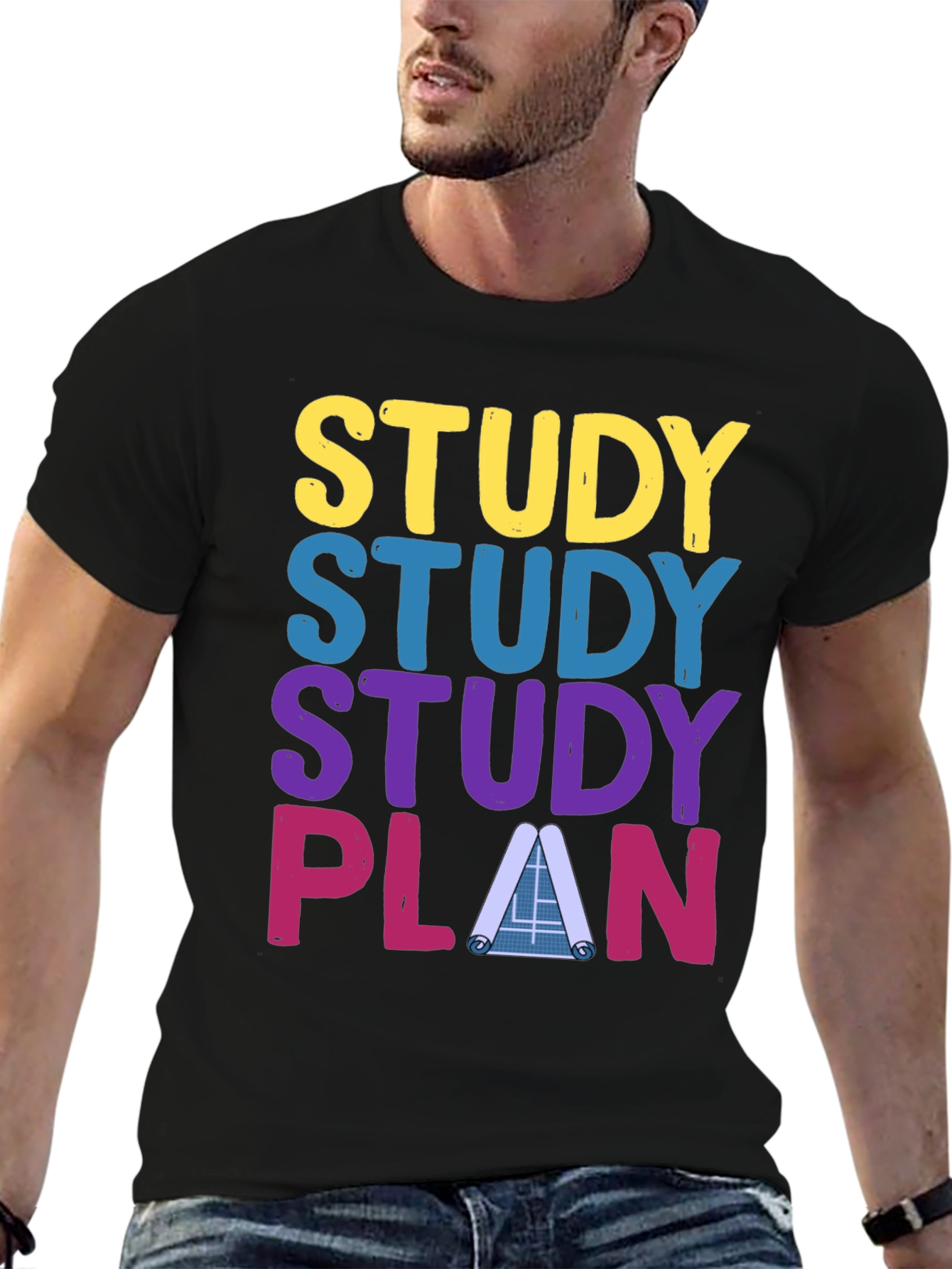 Study Plan Graphic T-Shirt