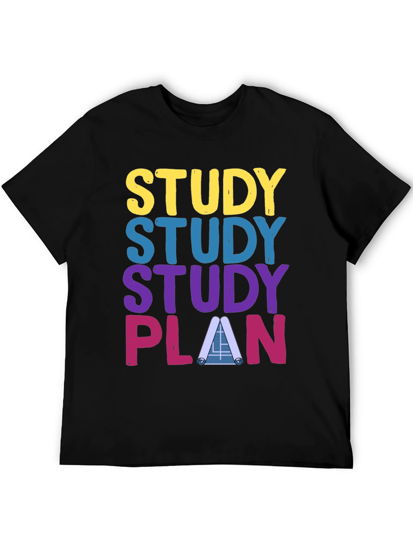 Study Plan Graphic T-Shirt