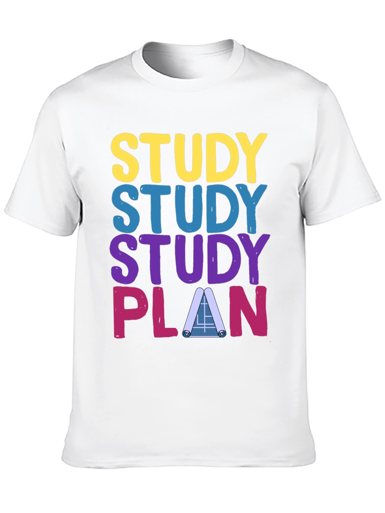 Study Plan Graphic T-Shirt