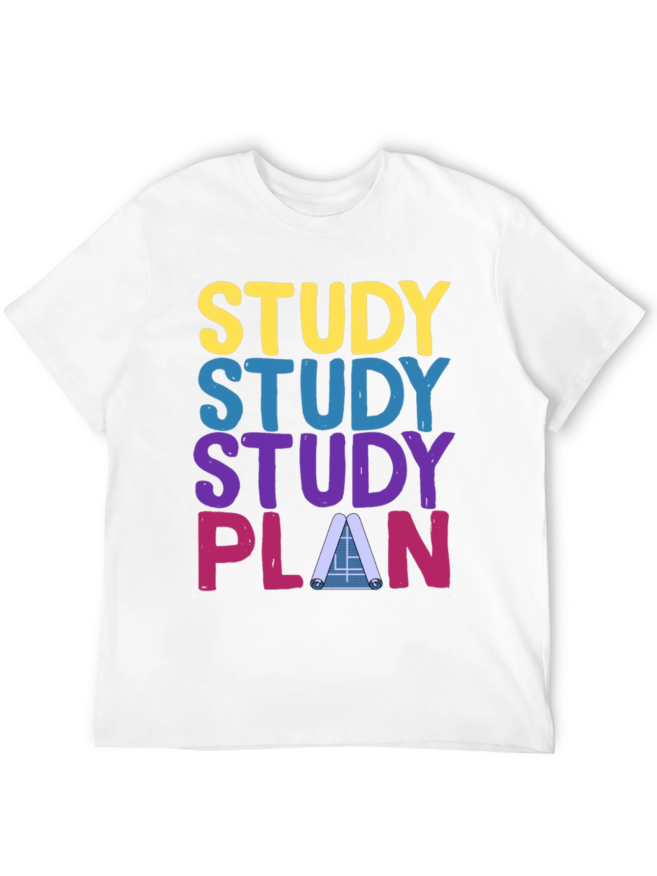 Study Plan Graphic T-Shirt