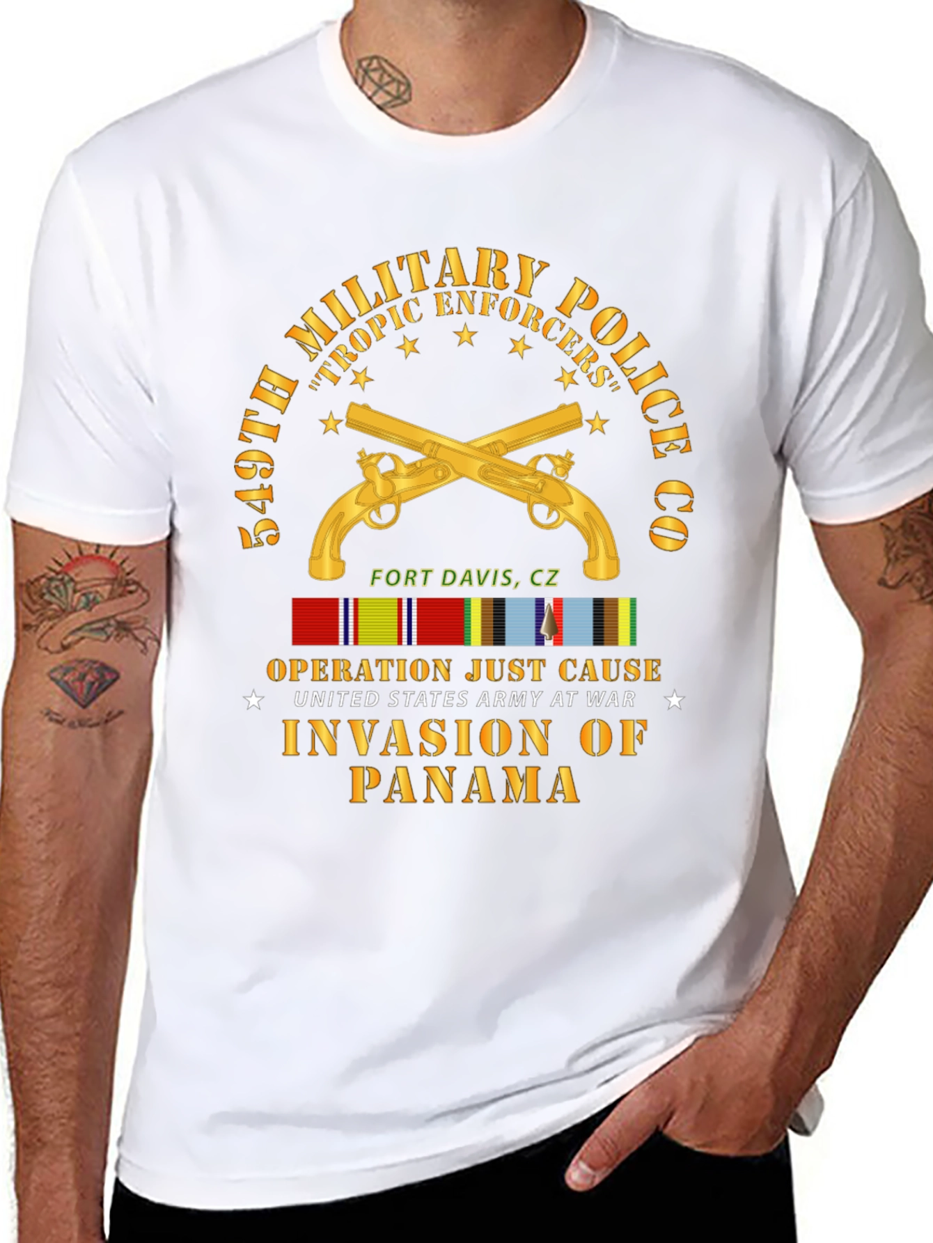 549th Military Police Panama Invasion T-Shirt