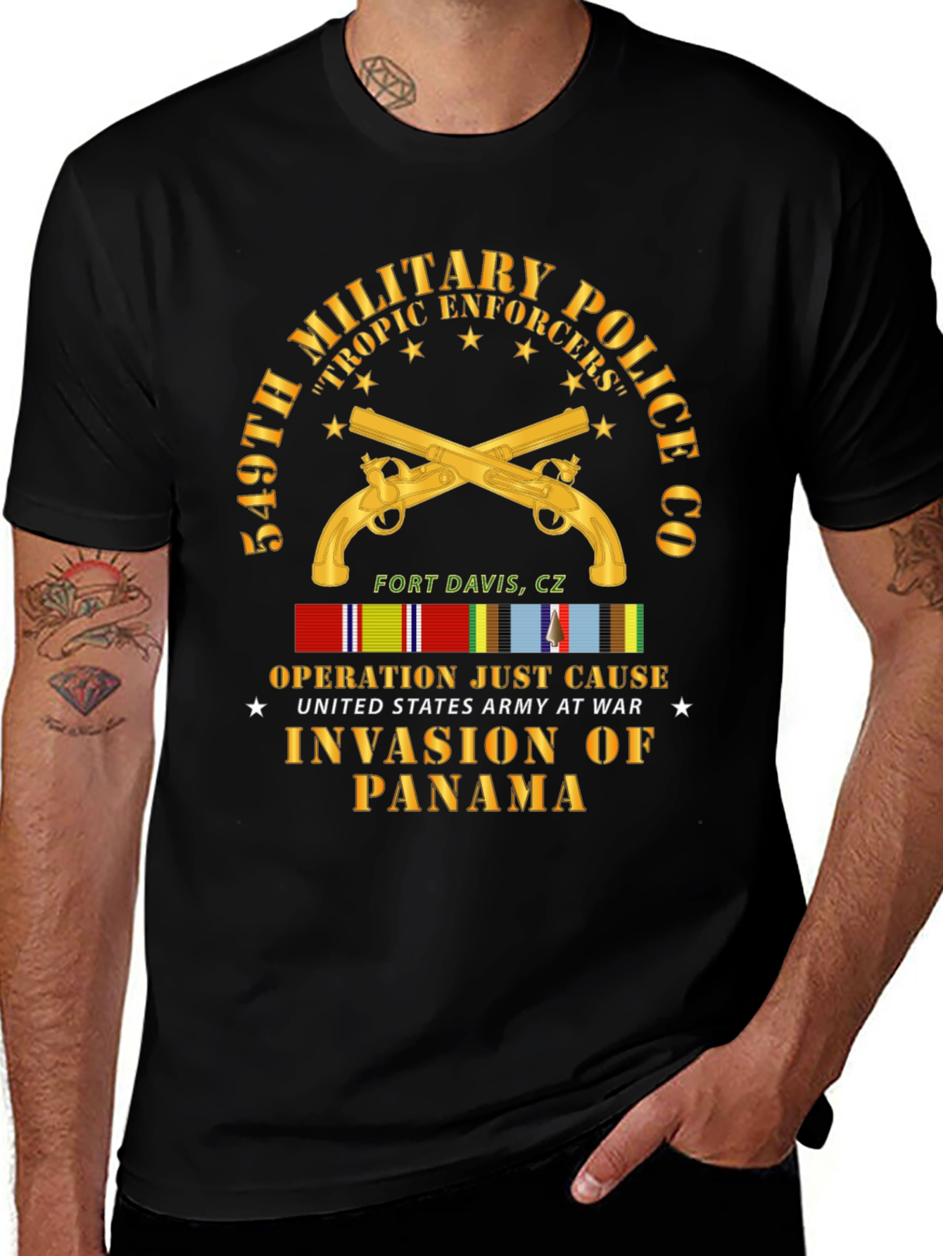 549th Military Police Panama Invasion T-Shirt
