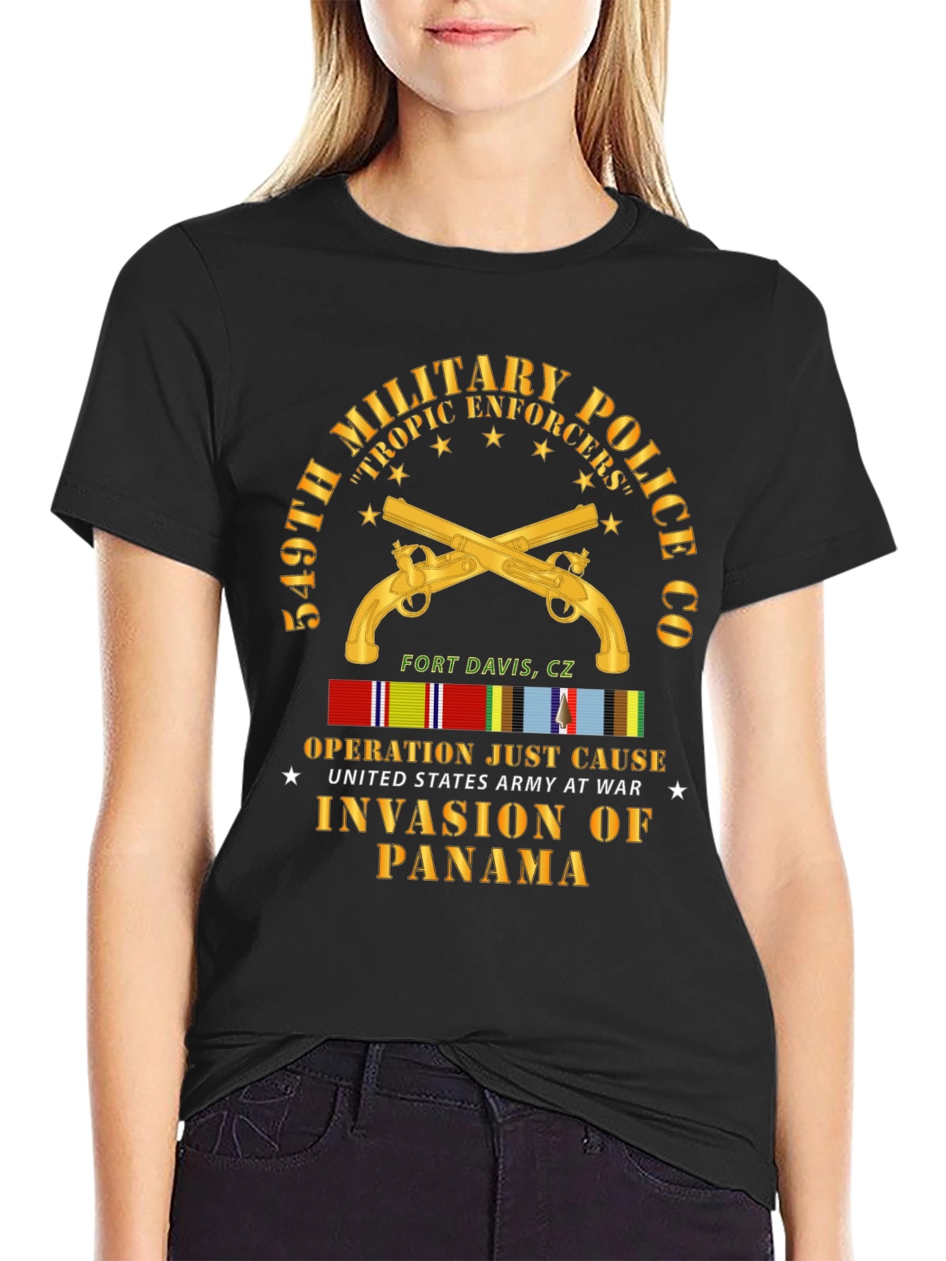 549th Military Police Panama Invasion T-Shirt