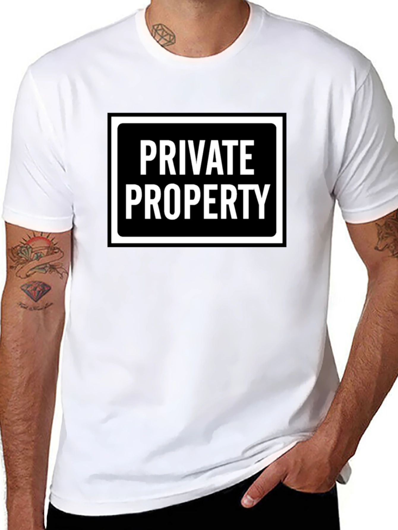 Private Property Graphic T-Shirt