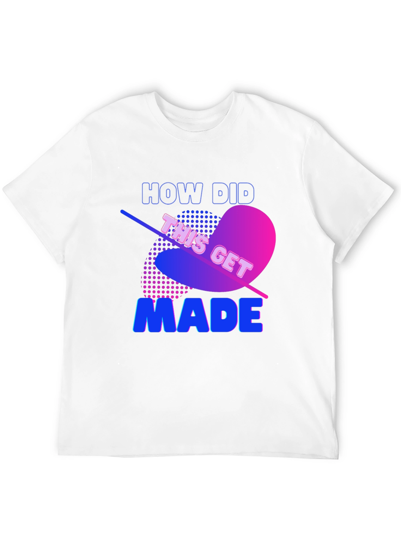 How Did This Get Made? Black Graphic Tee