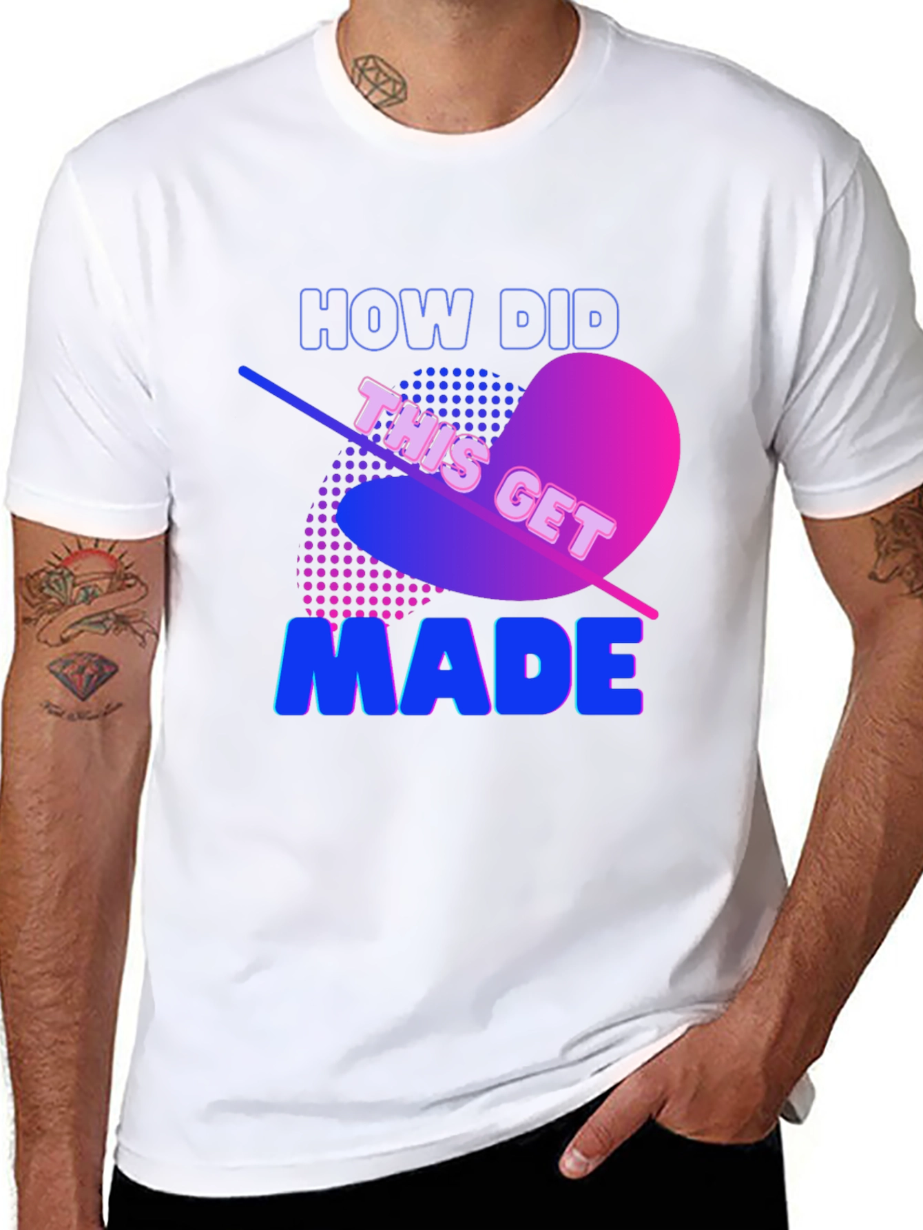 How Did This Get Made? Black Graphic Tee