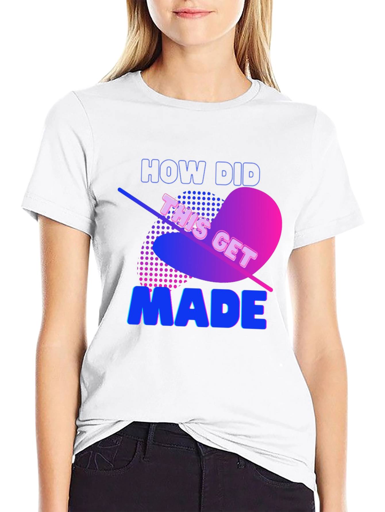 How Did This Get Made? Black Graphic Tee