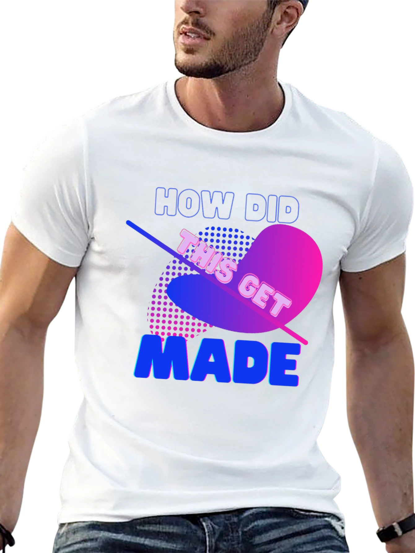 How Did This Get Made? Black Graphic Tee