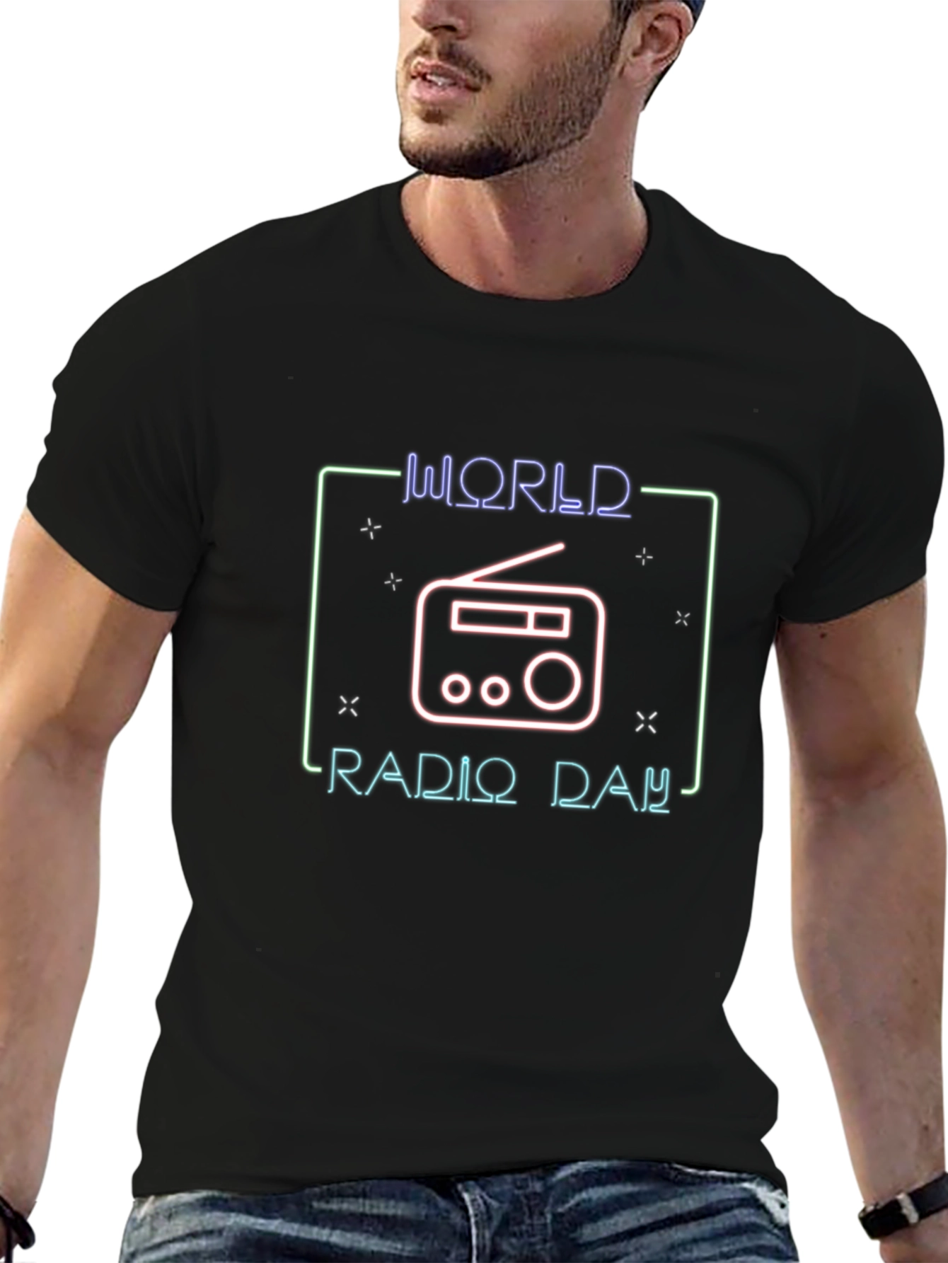 World Radio Day Graphic T-Shirt